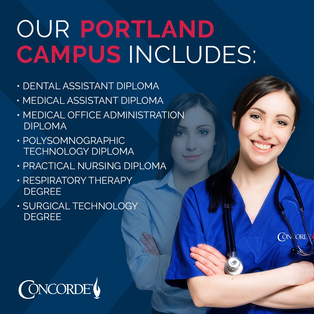 Concorde Career College - Portland, Oregon Facebook ad: Be prepared for a new career sooner!
