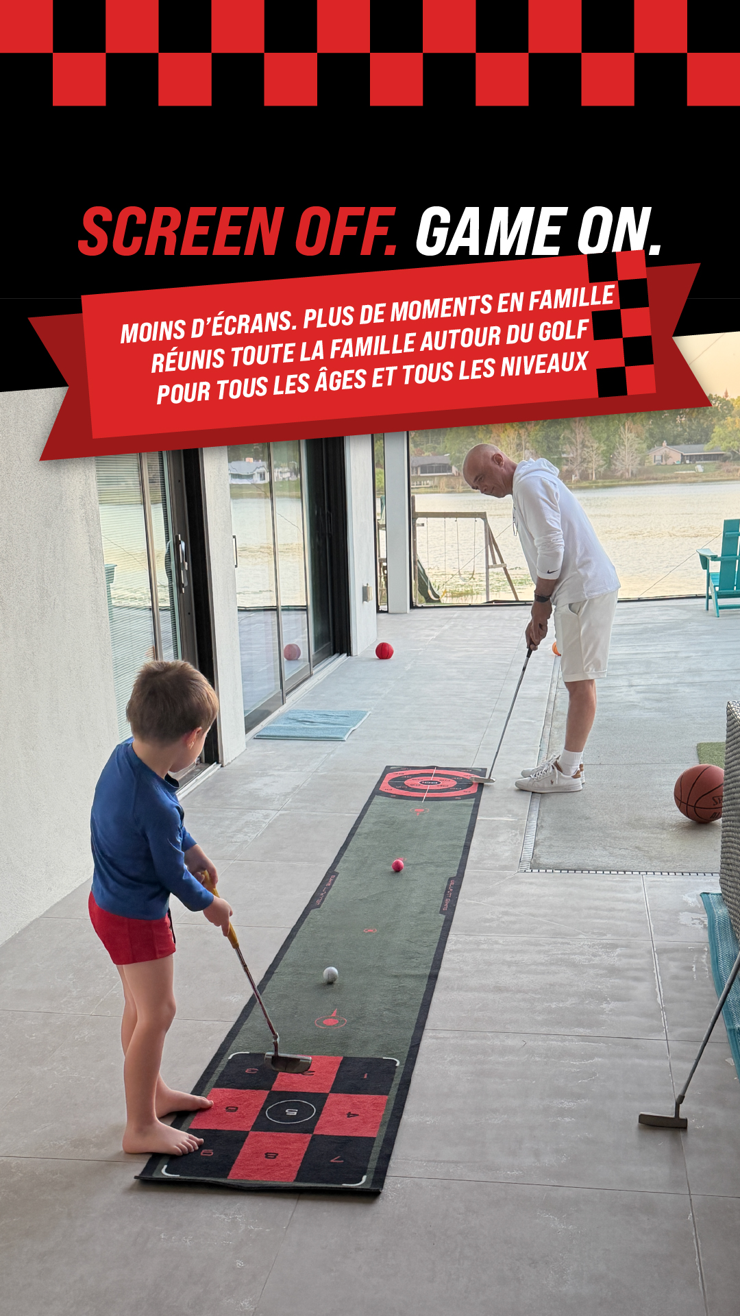 Wellputt Golf Facebook ad