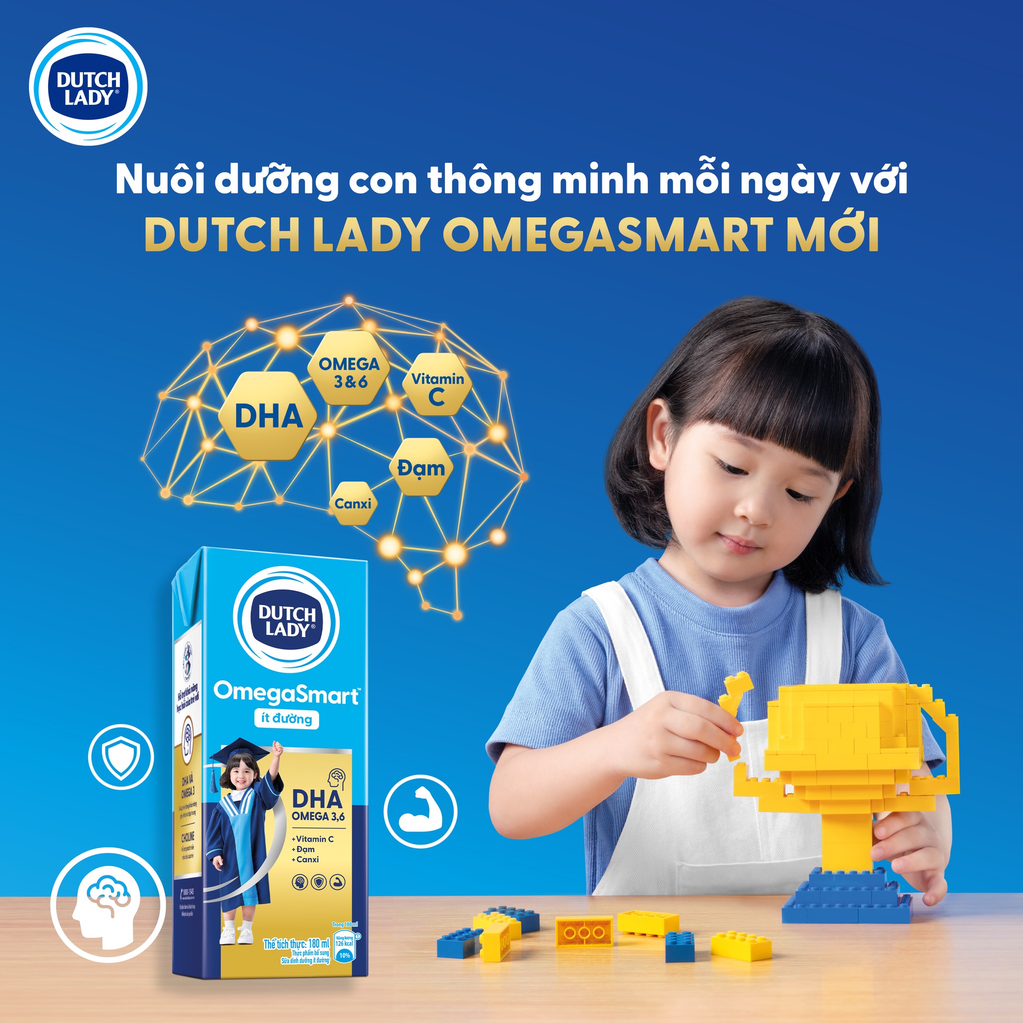 Dutch Lady Vietnam Facebook ad: 90% NÃO BỘ CỦA CON PHÁT TRIỂN TRONG…