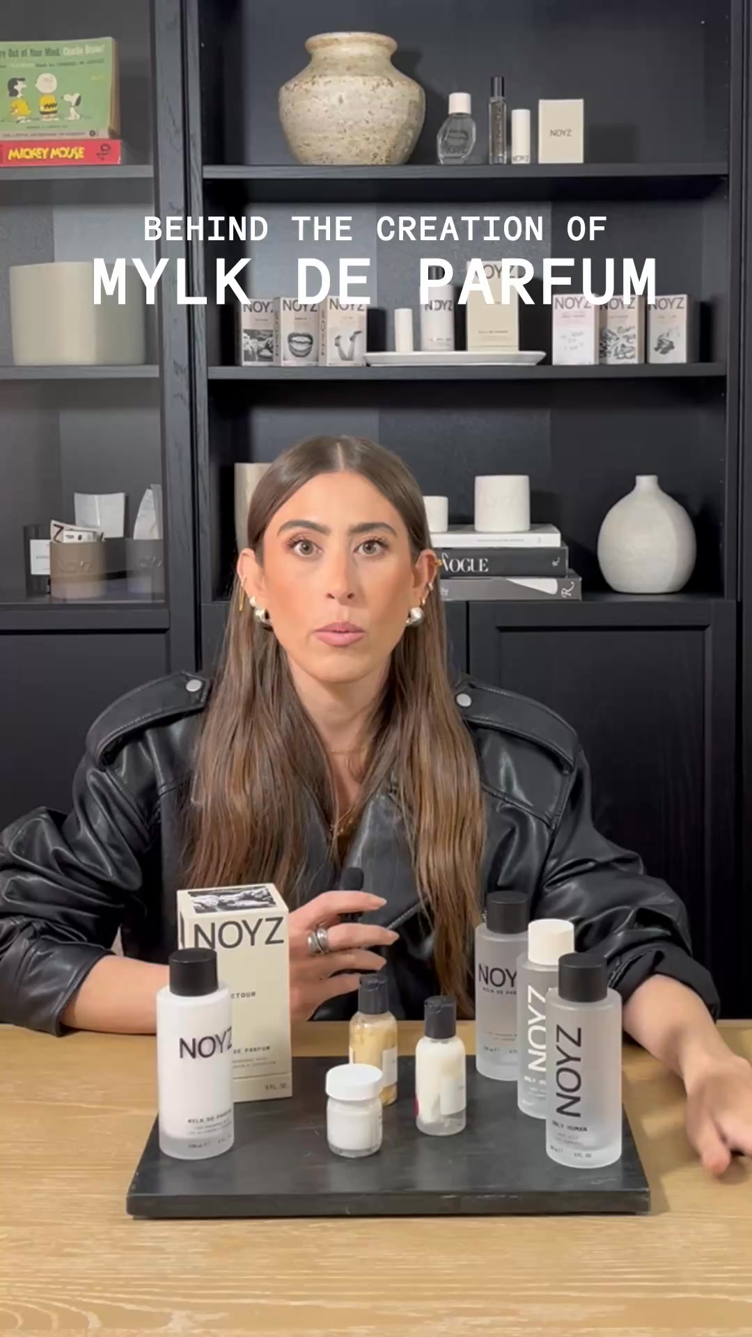 NOYZ Facebook ad: NEW: MYLK DE PARFUM.
