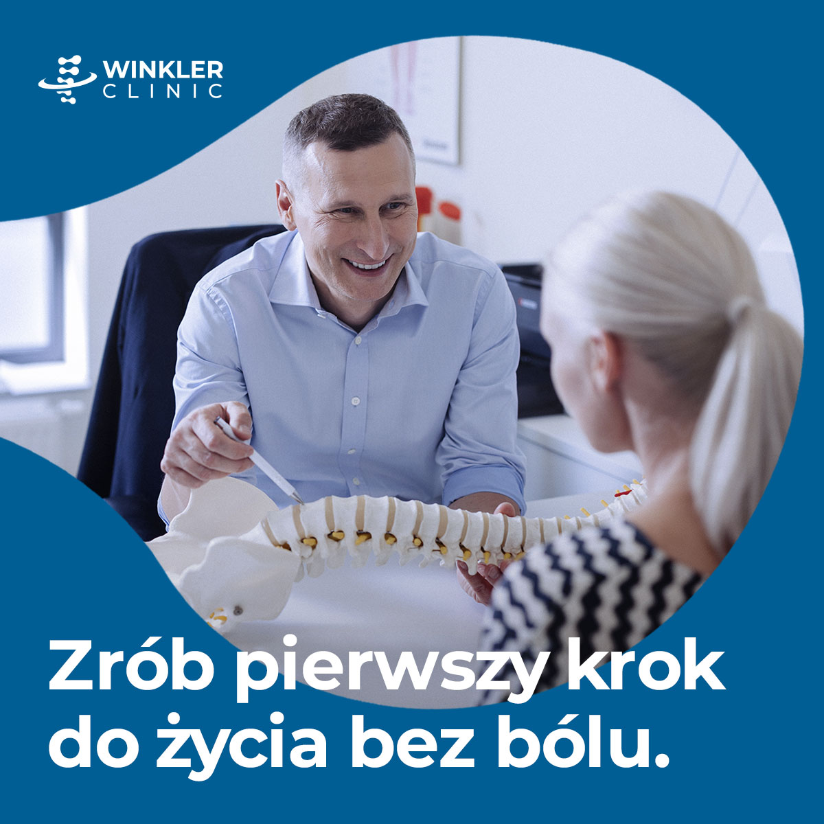 Kręgosłup.pl Facebook ad: Endoskopowa operacja kręgosłupa