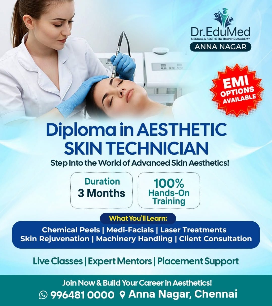 Dr. EduMed Anna Nagar Chennai Facebook ad