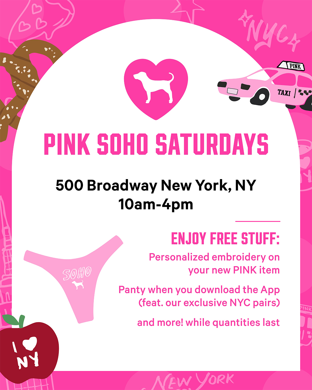Victoria's Secret PINK Facebook ad