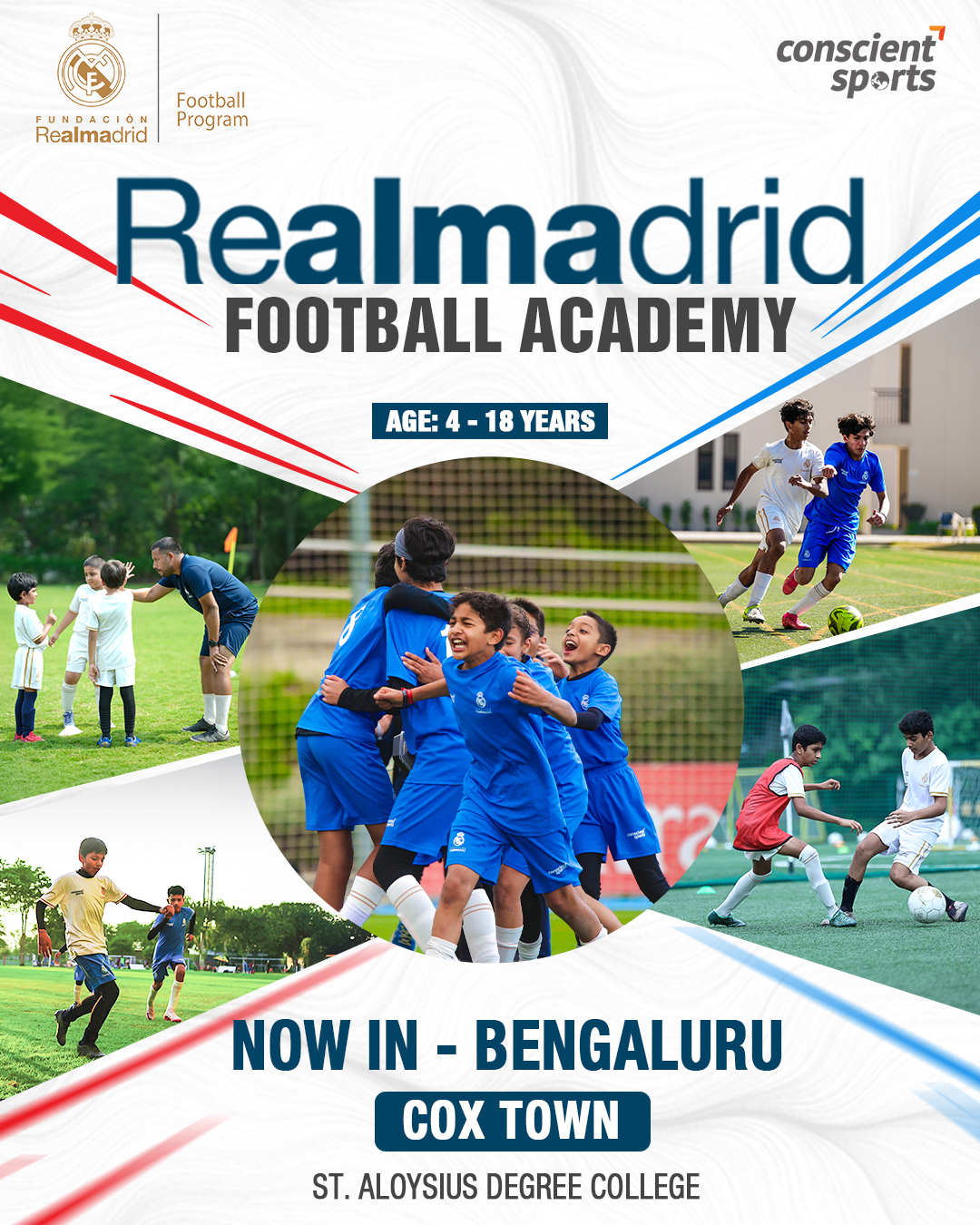 RMF India - Partner Conscient Sports Facebook ad