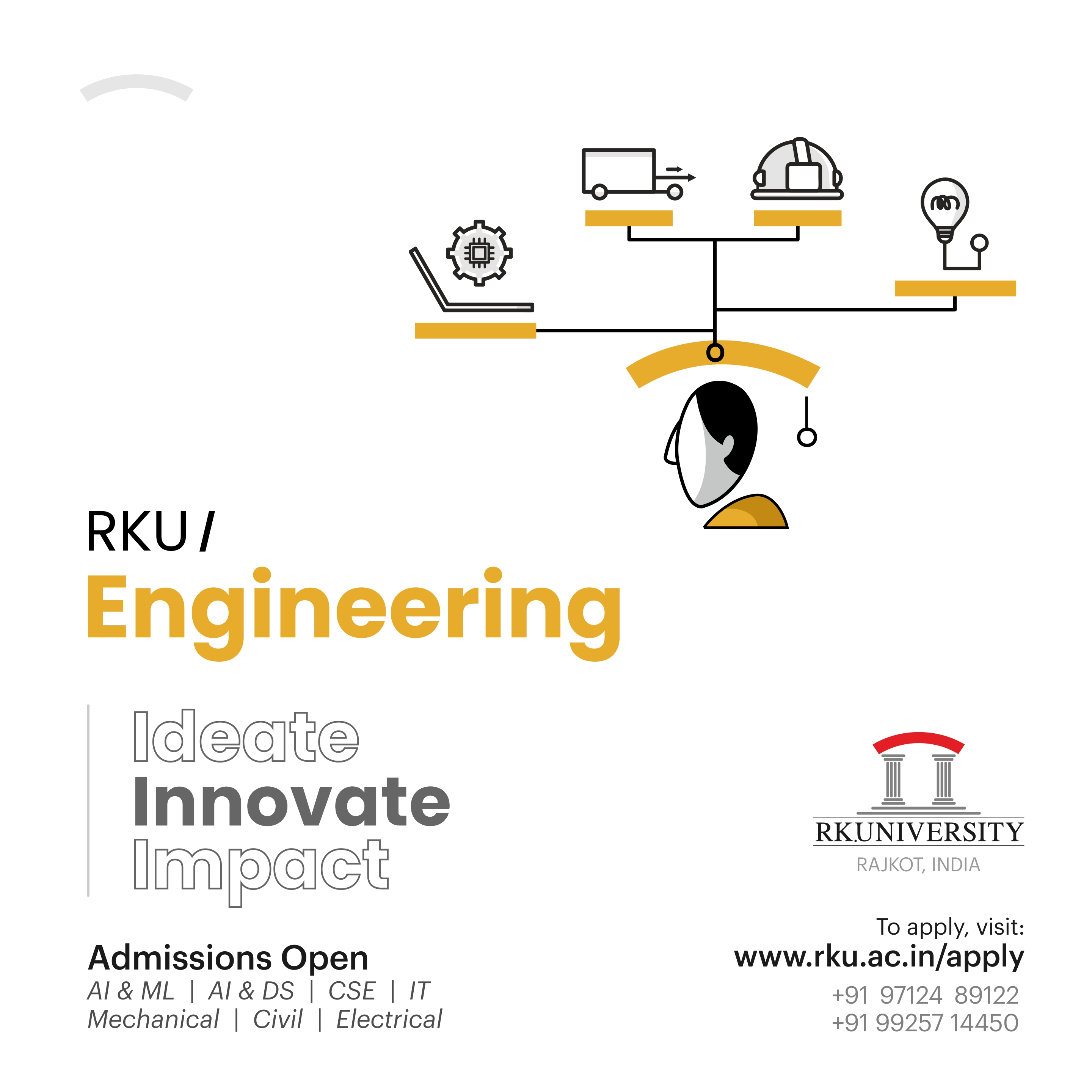 RK University Facebook ad