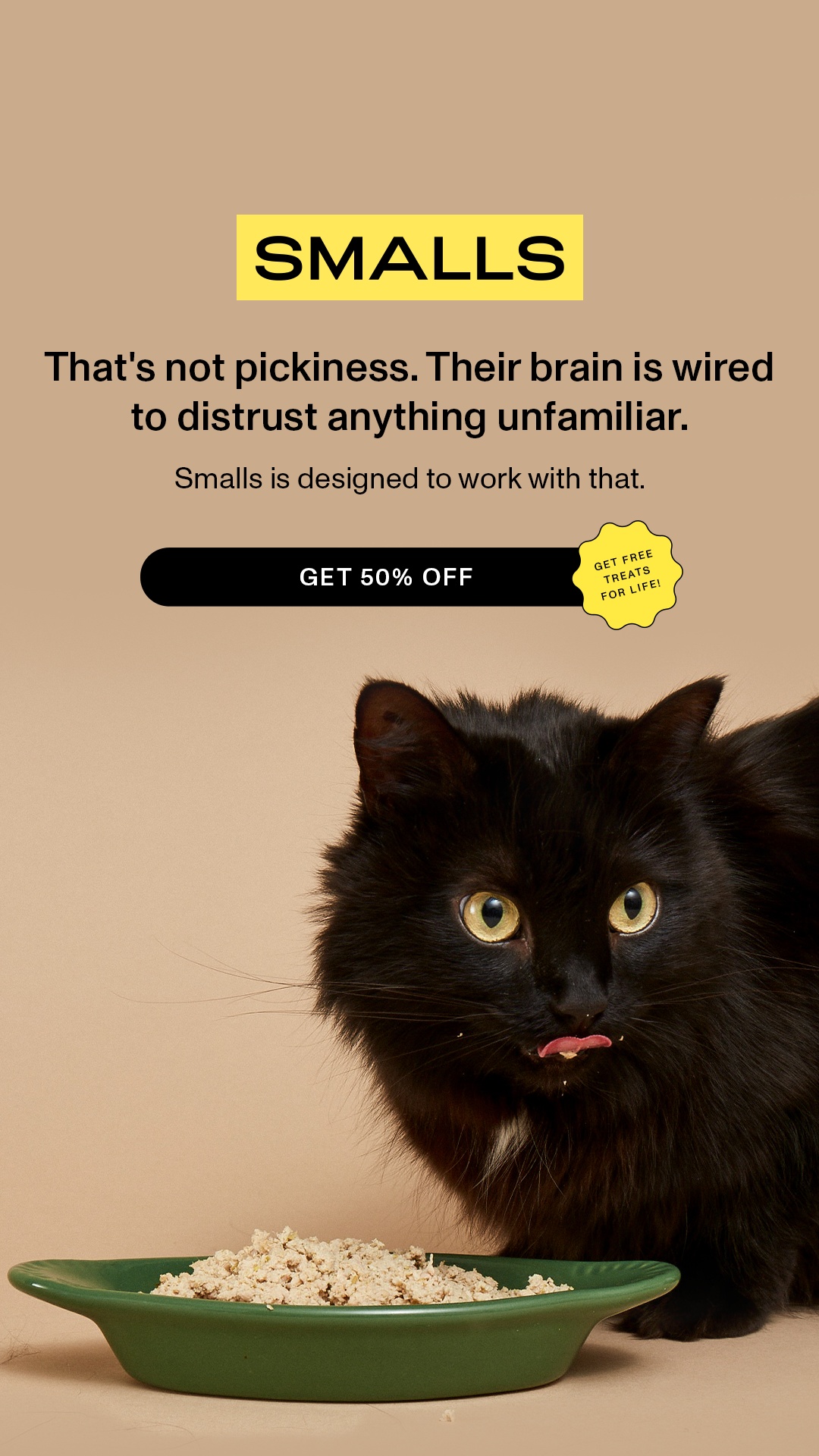Smalls Facebook ad