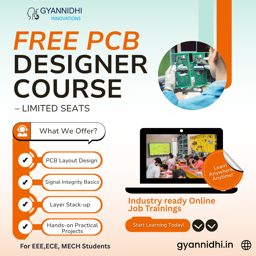 Gyan Nidhi Innovations - GNI Facebook ad: Learn PCB Design for FREE