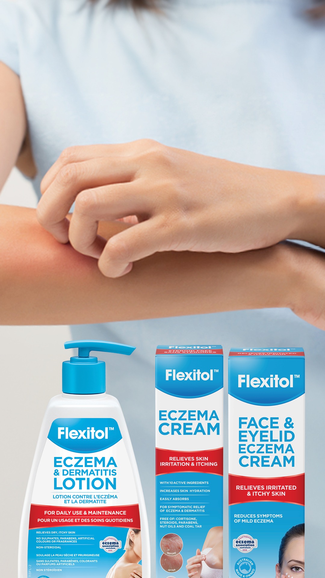Flexitol CA Facebook ad
