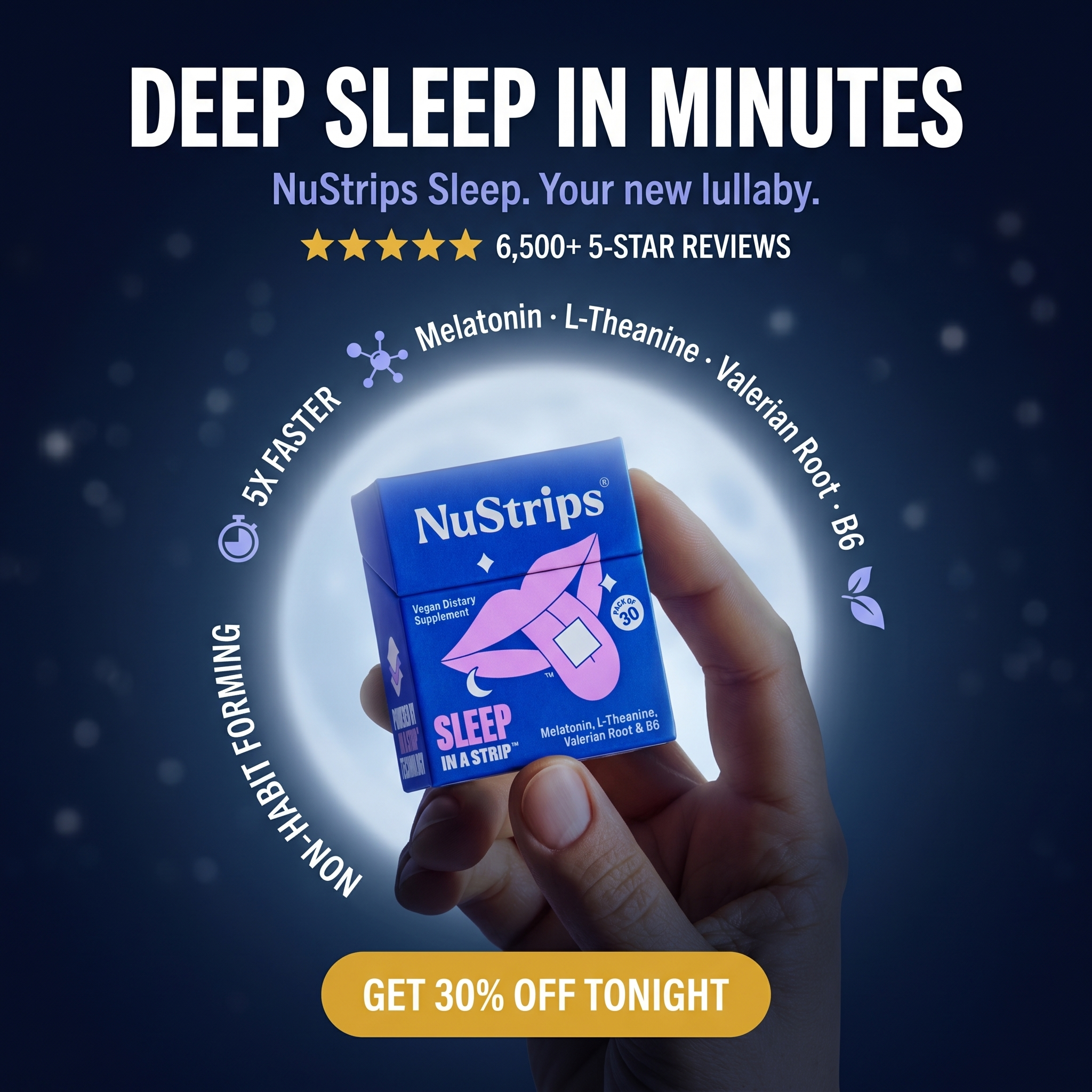 NuStrips Facebook ad