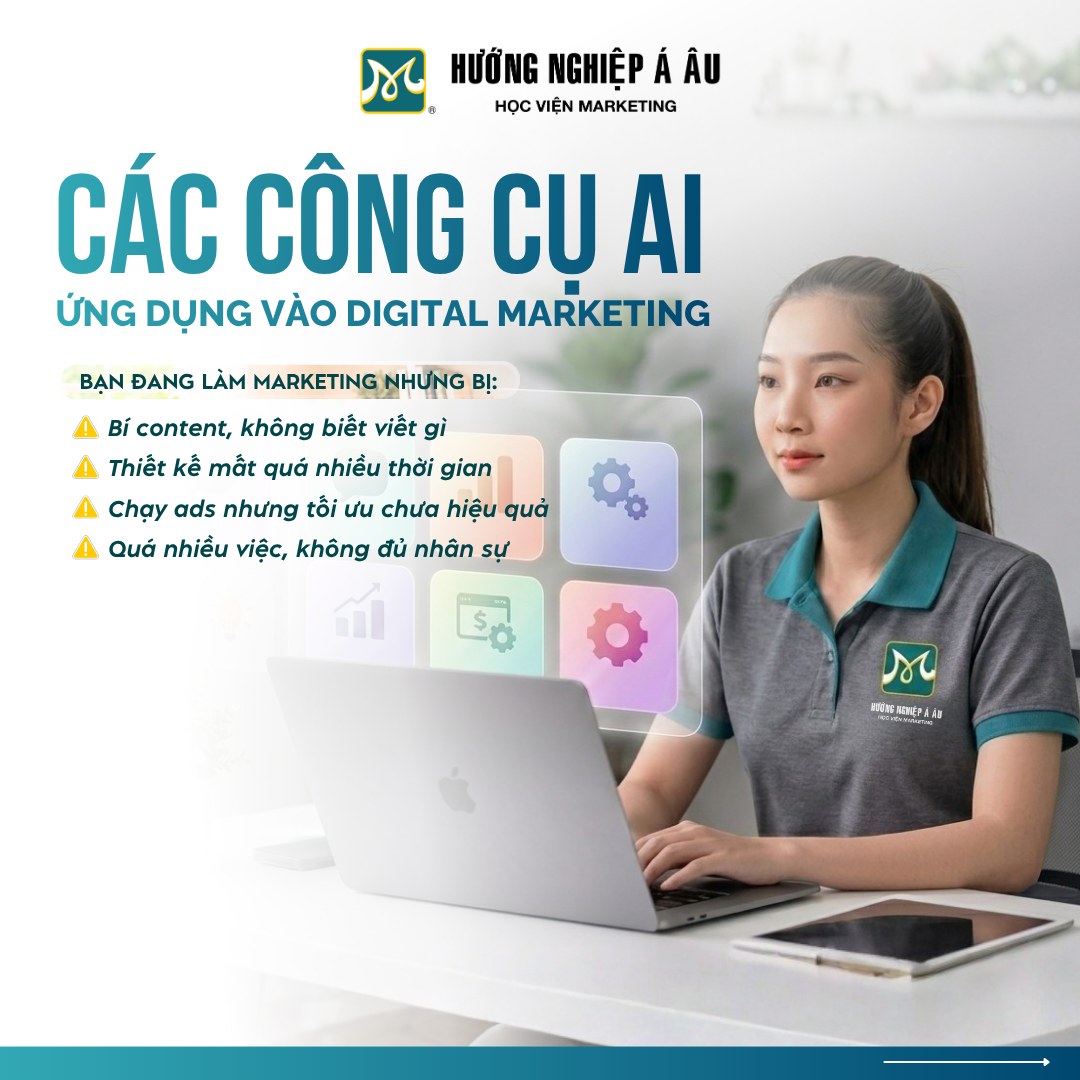 Học Viện Marketing - Hướng Nghiệp Á Âu Facebook ad