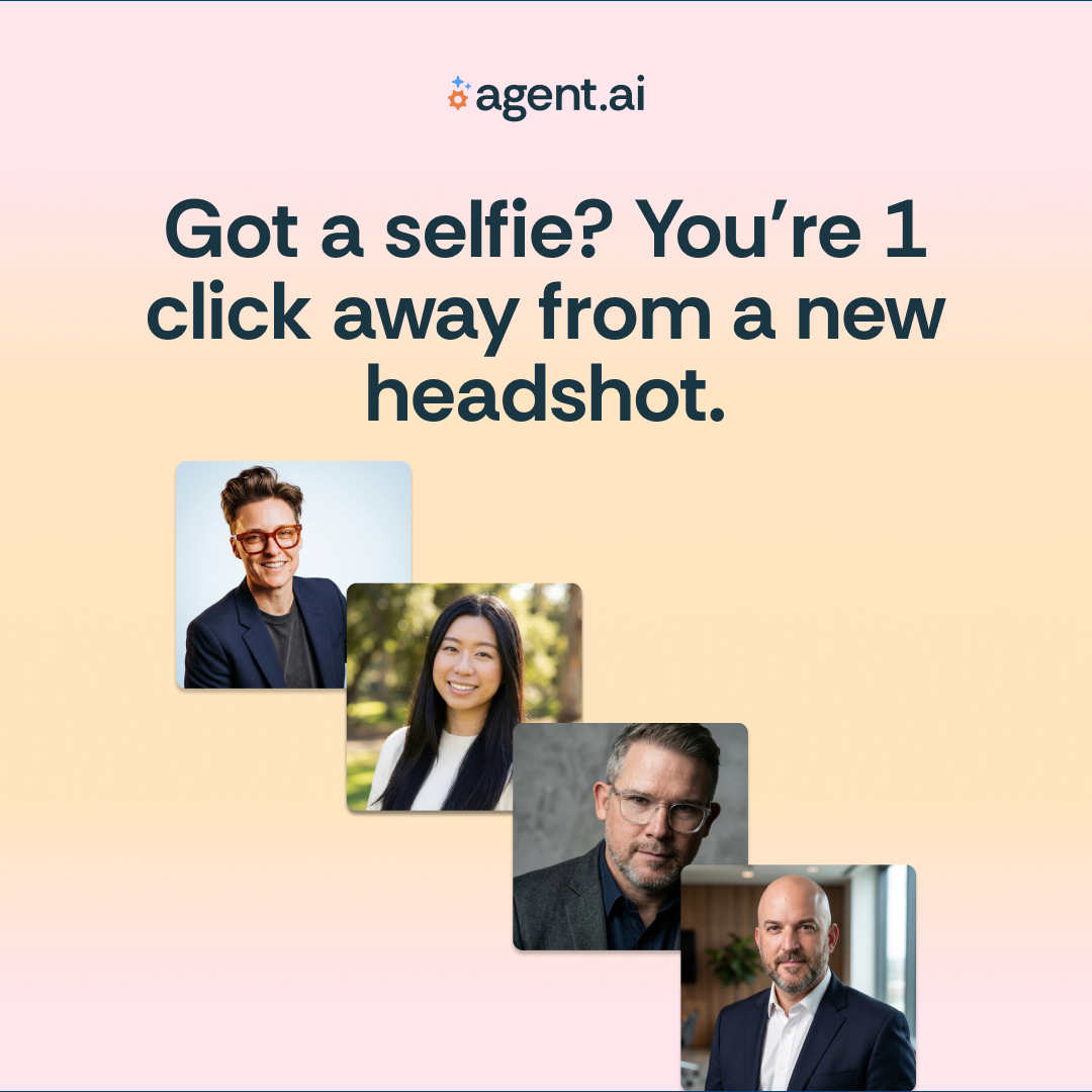 Agent.ai Facebook ad: Skip the photoshoot