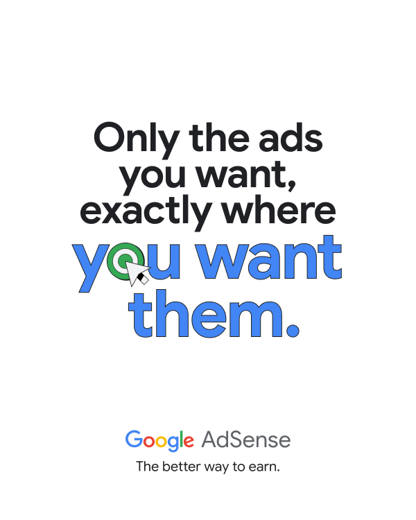 Google for Publishers Facebook ad: Get full control over your site's ads