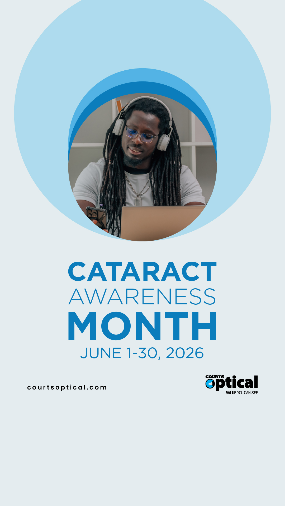 Courts Optical Jamaica Facebook ad