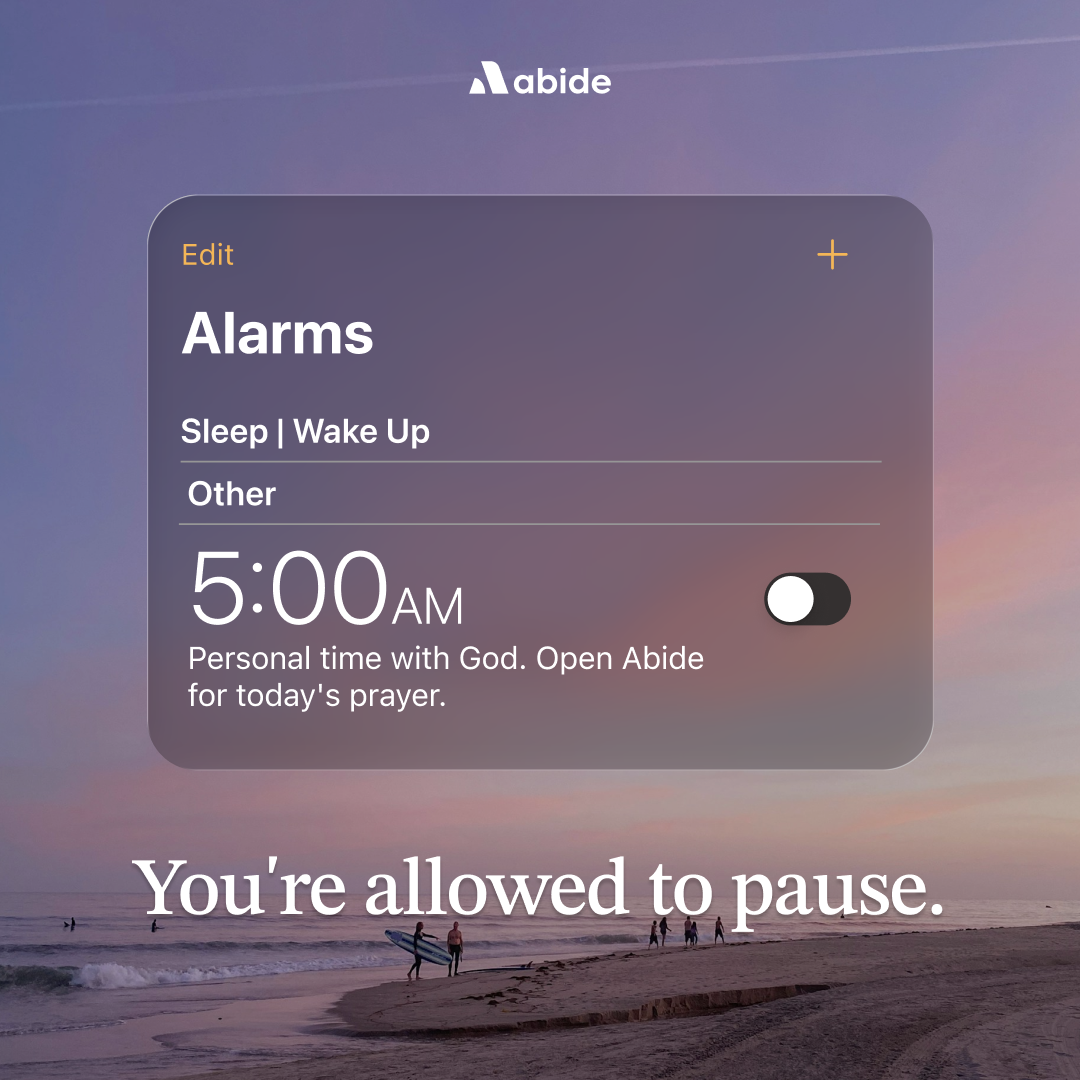 Abide from Guideposts Facebook ad