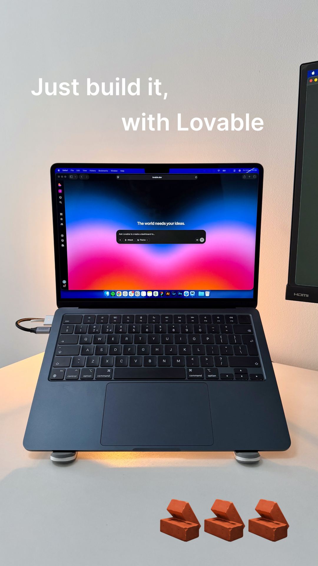 Lovable.dev Facebook ad