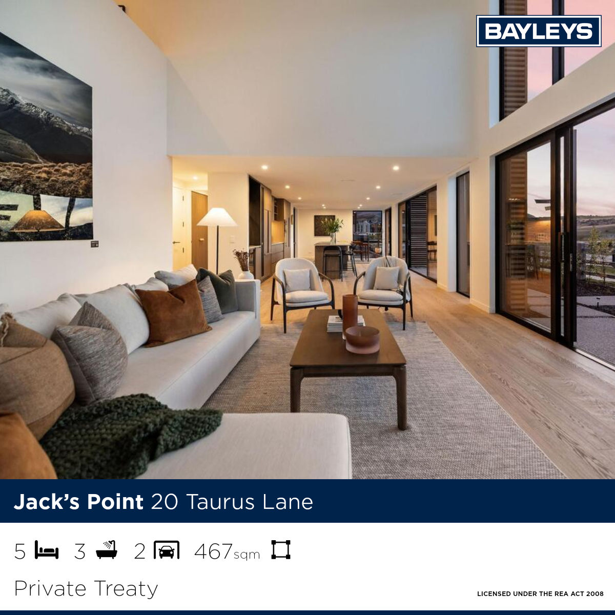 Bayleys Queenstown Facebook ad: Exceptional Home with Income Potential