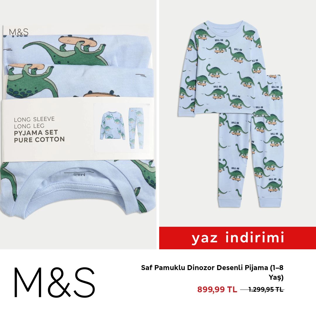 Marks and Spencer Facebook ad: App’i İndirip Üye Olun, İlk Siparişinizde %10 İndirim…
