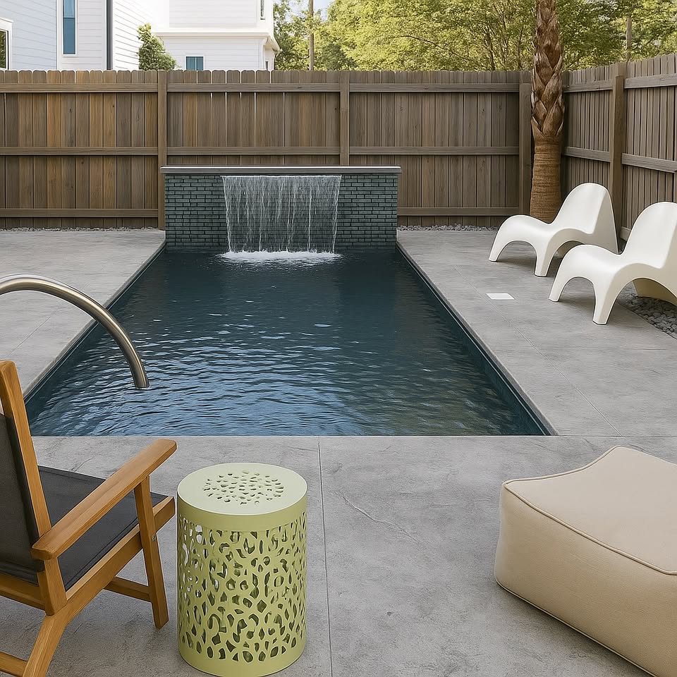 Coastal Aquatic Pools Facebook ad: Pool days are in session and this sleek…