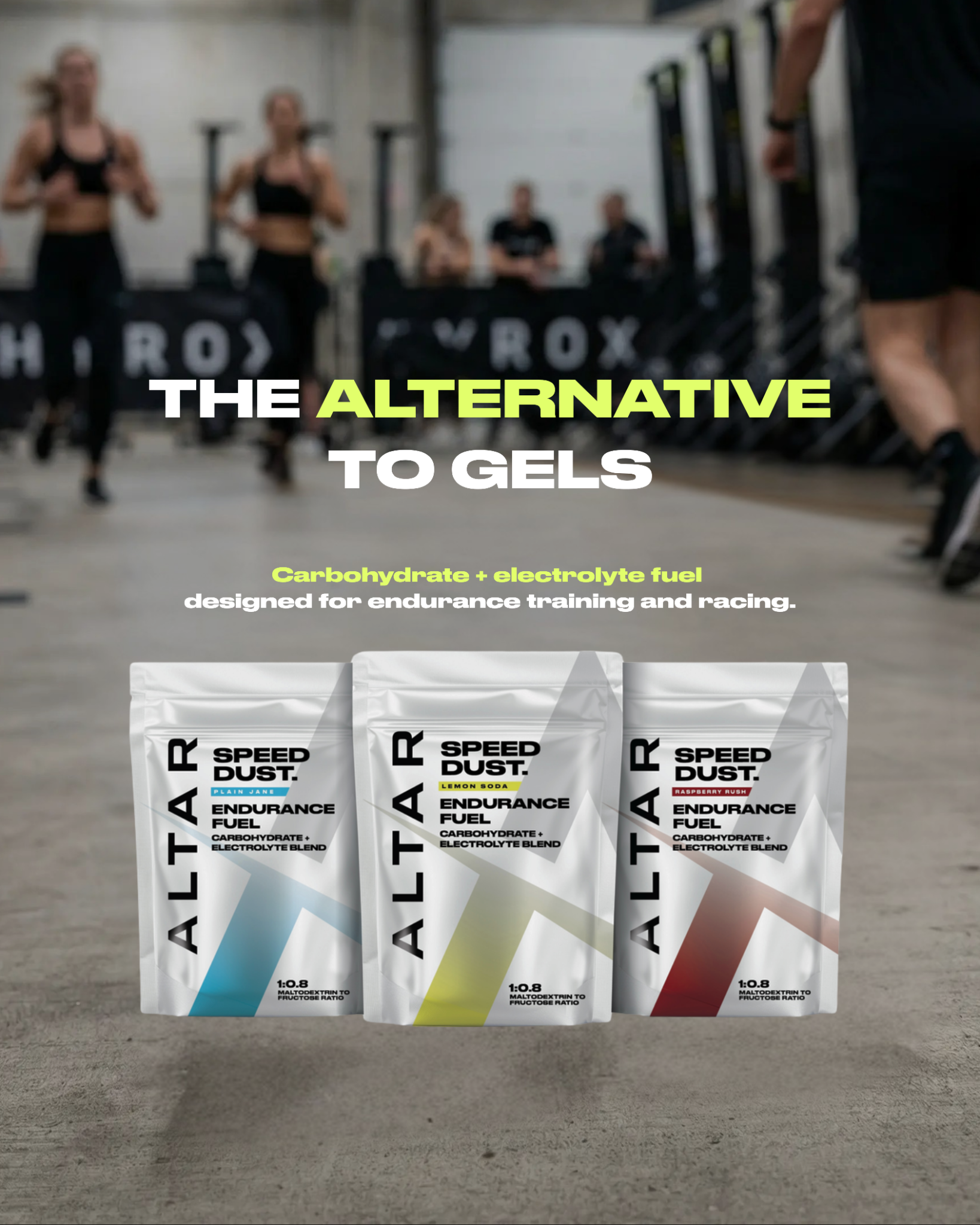 ALTAR Fuel Facebook ad: The Alternative To Gels