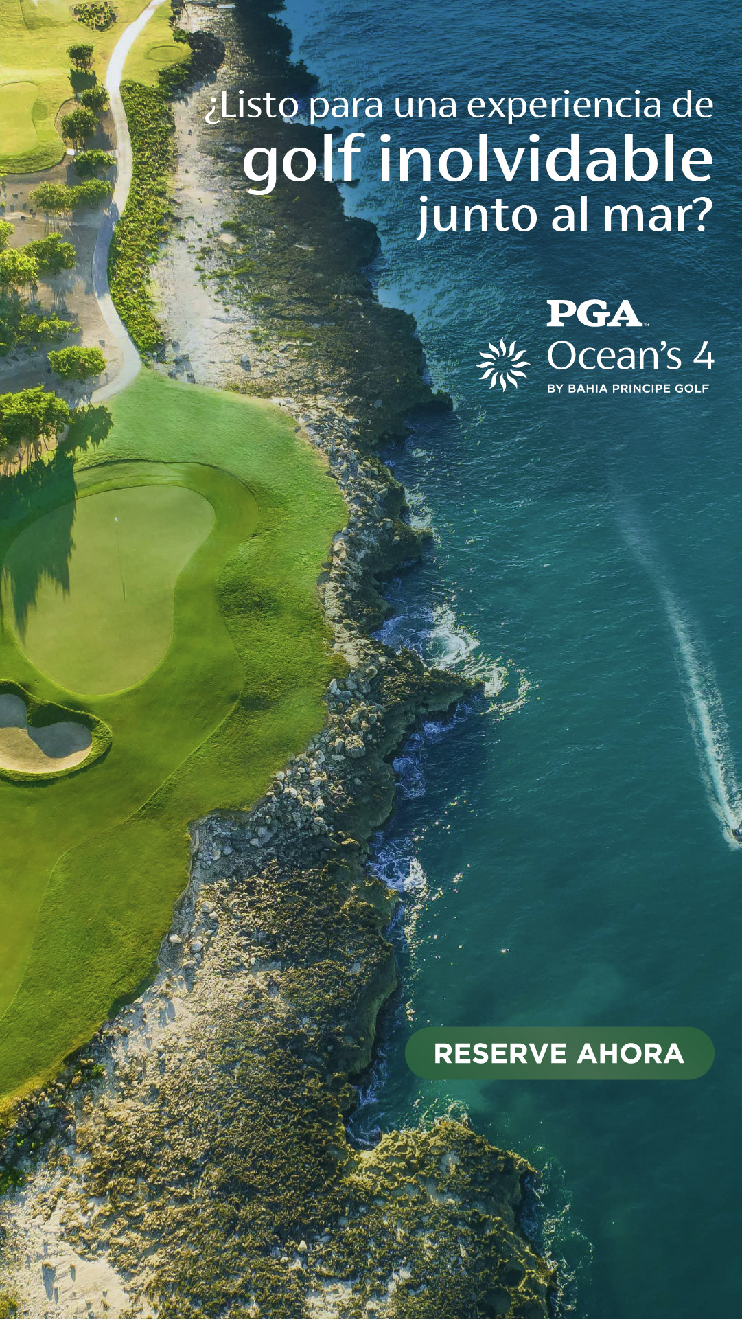 PGA Ocean’s 4 Facebook ad