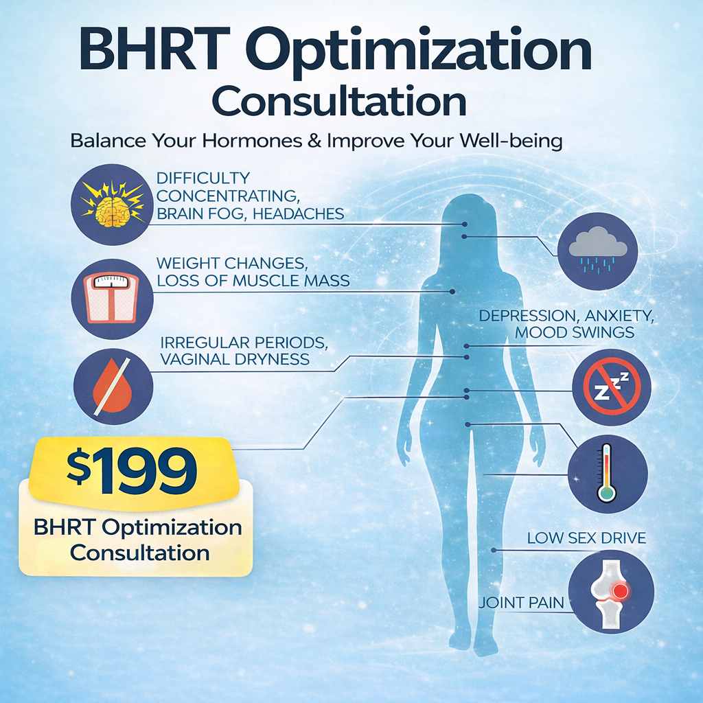 Pinnacle Integrative Orthopedics & Sports Medicine Facebook ad: $199 Hormone Optimization Consultation Package!