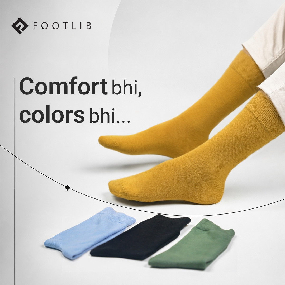 FOOTLIB Facebook ad: Soft Feel. Lasting Comfort