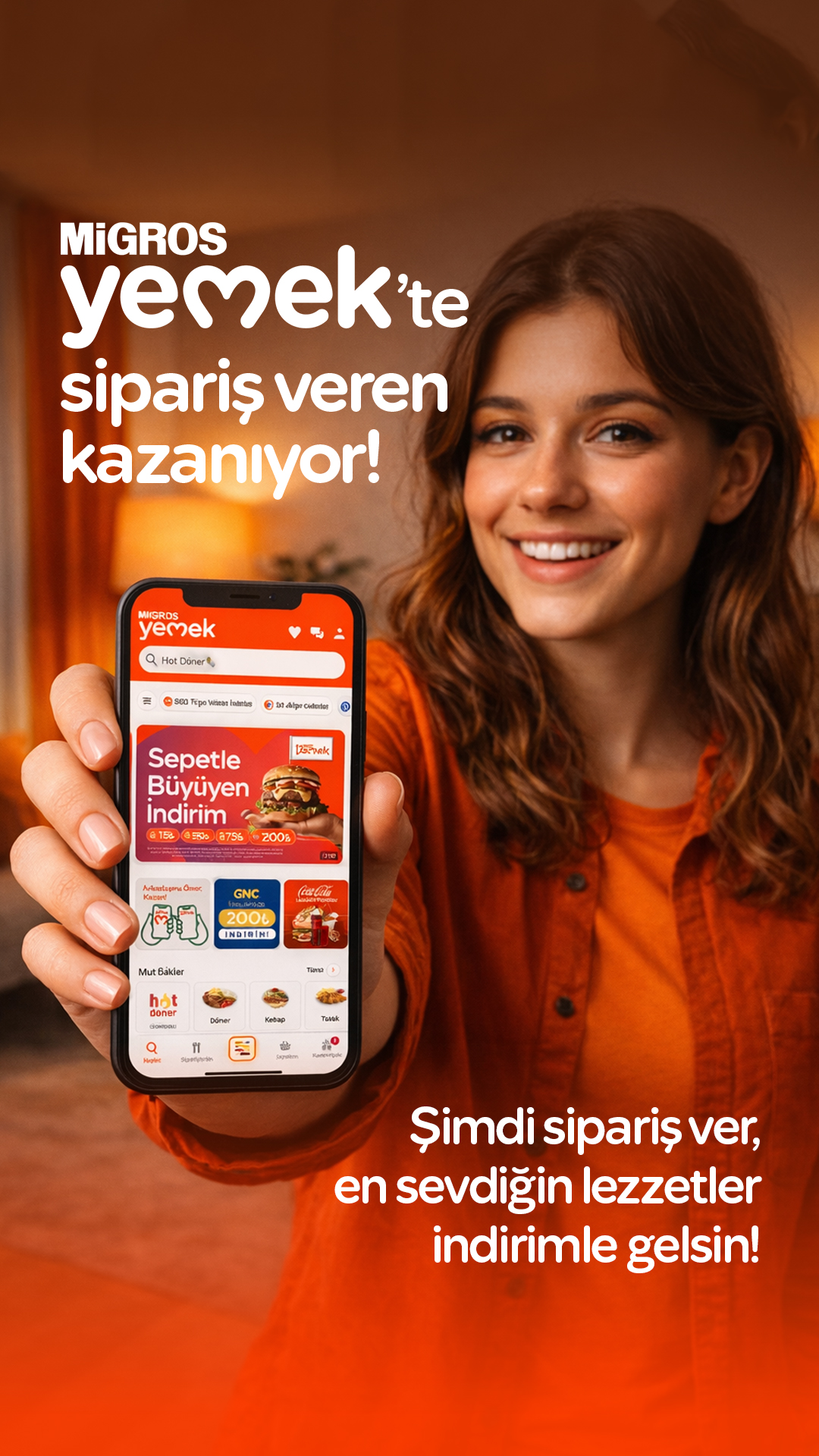 Migros Yemek Facebook ad from Feb 6, 2026