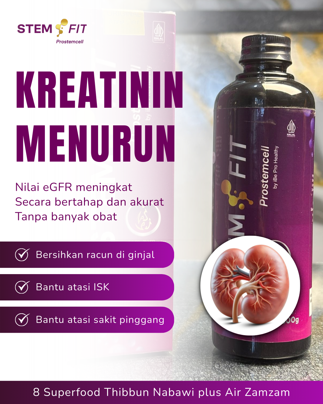 Stemfit Prostemcell Facebook ad