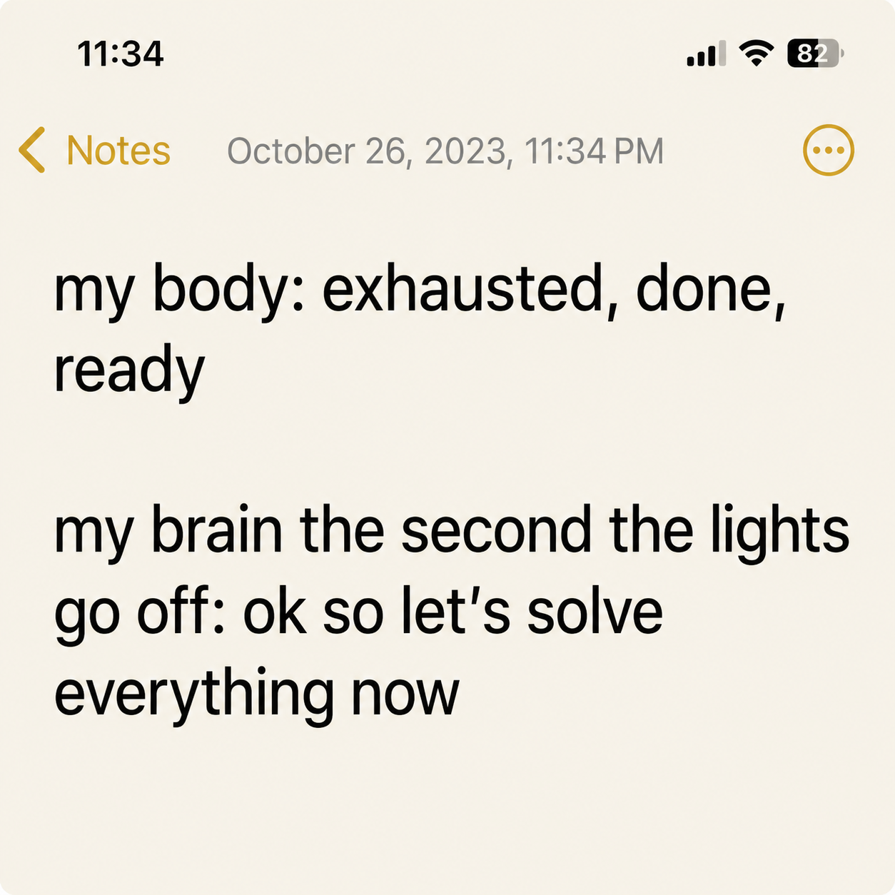 The Mental Reset Circle Facebook ad: Read this if your mind gets loud at night