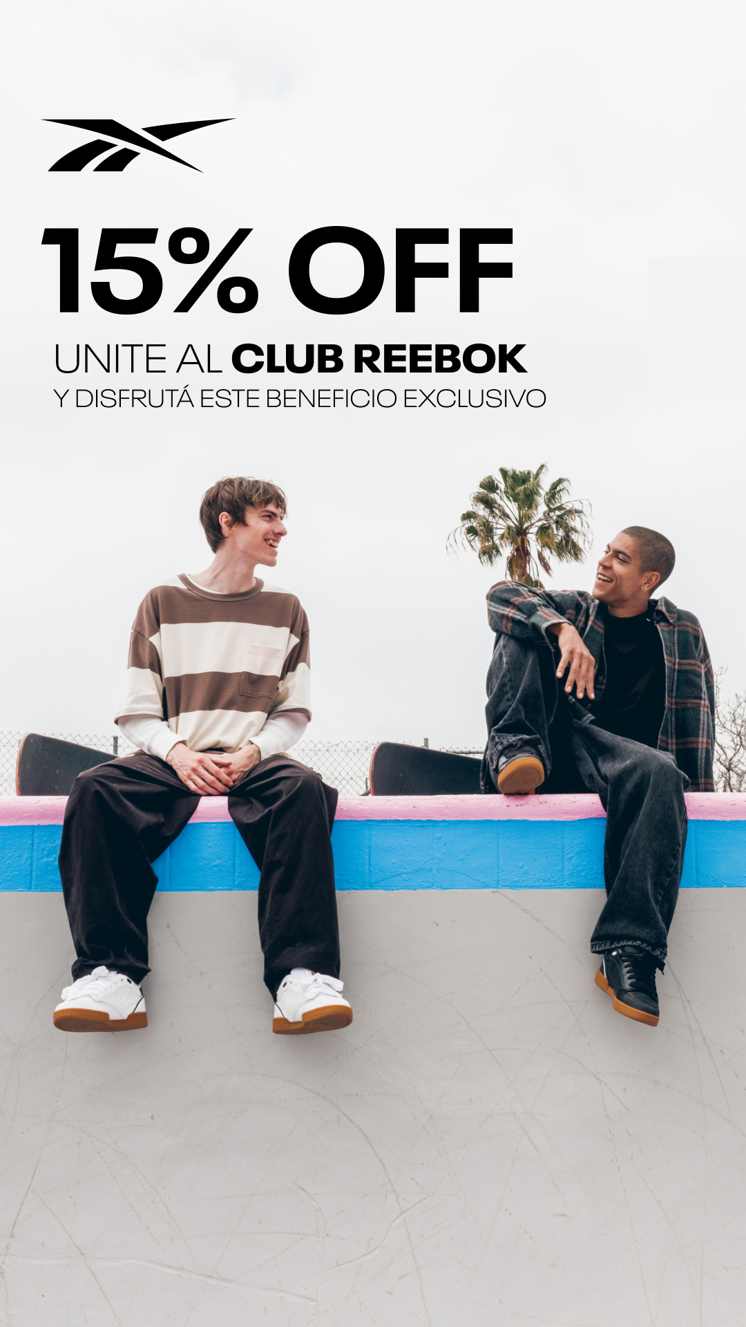 Reebok Facebook ad