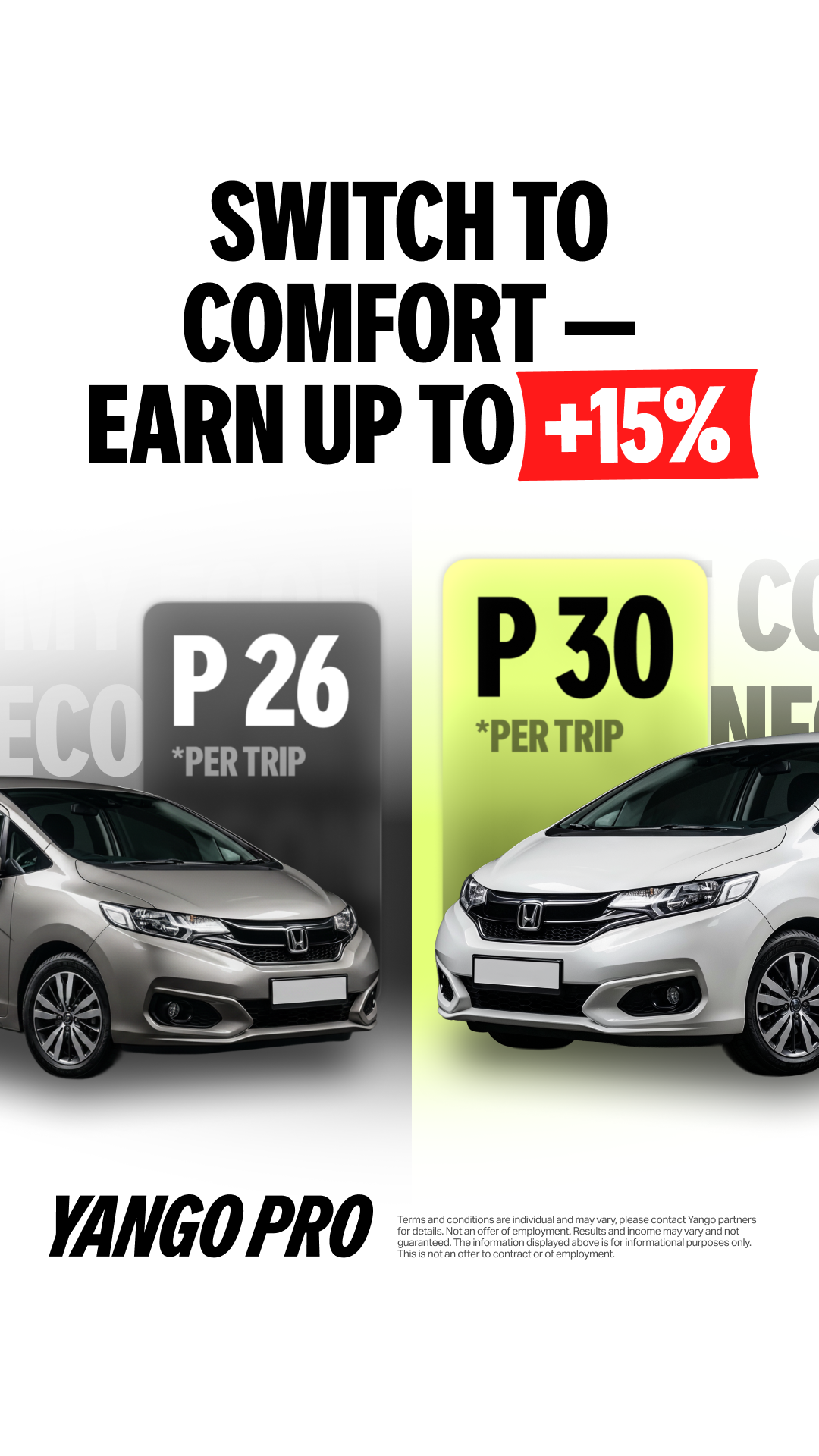 Yango Botswana Facebook ad