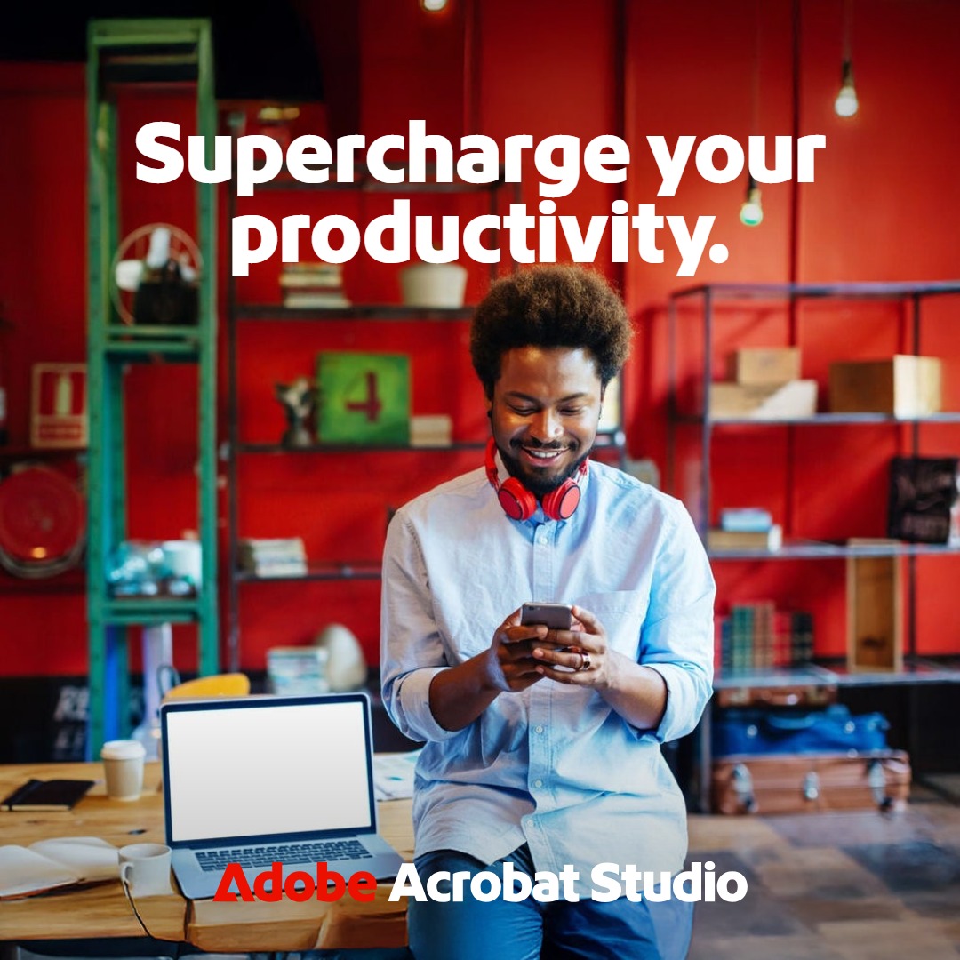 Adobe Acrobat Facebook ad