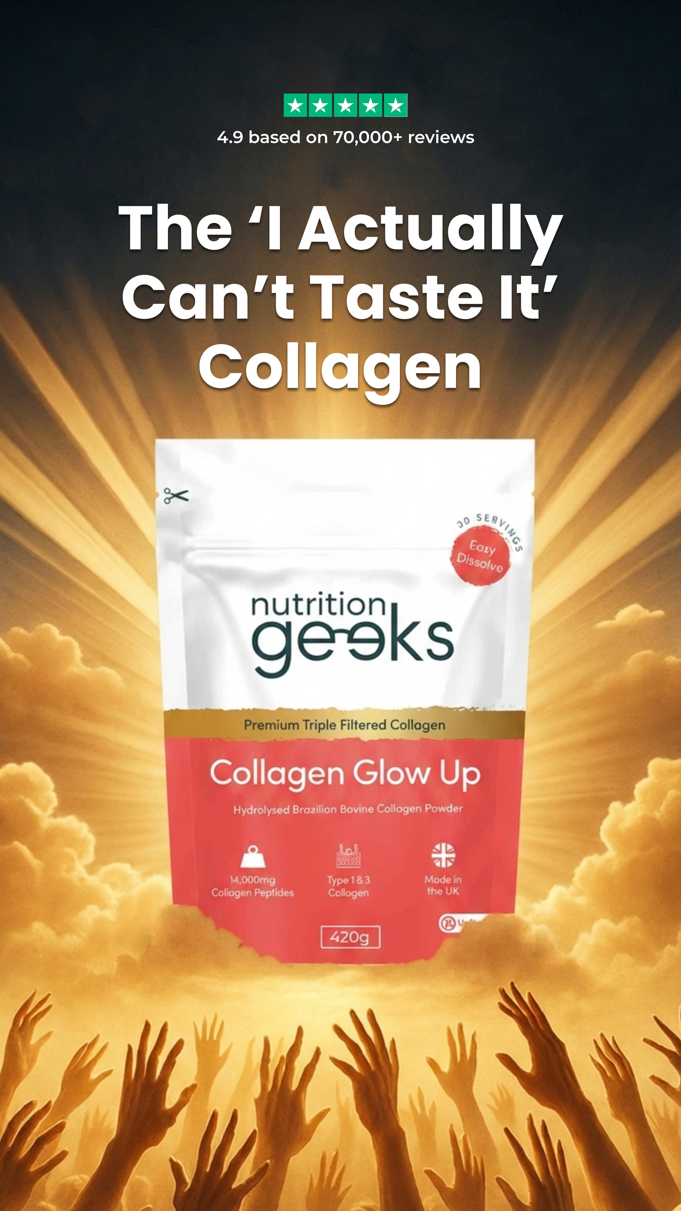 Nutrition Geeks Facebook ad