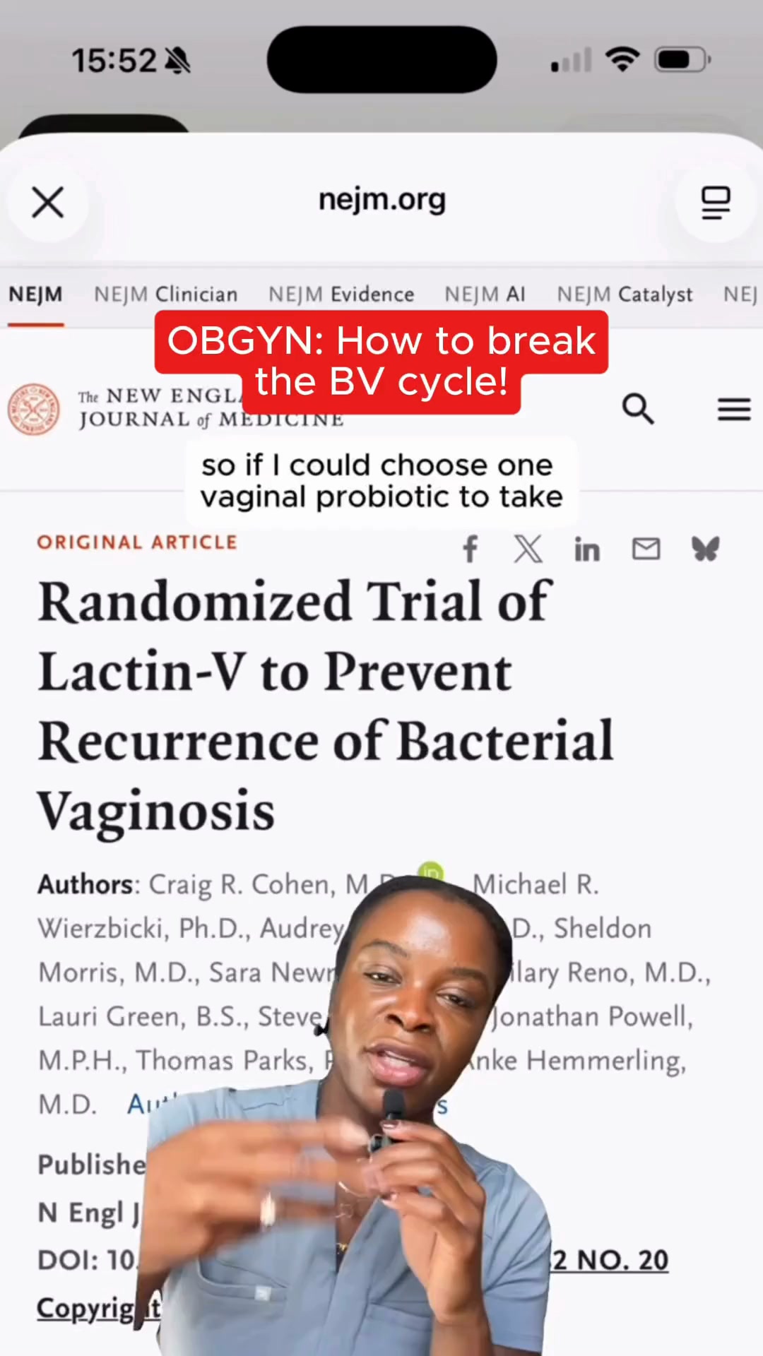 obgyn.mom Facebook ad: Science-backed self-care women can count on