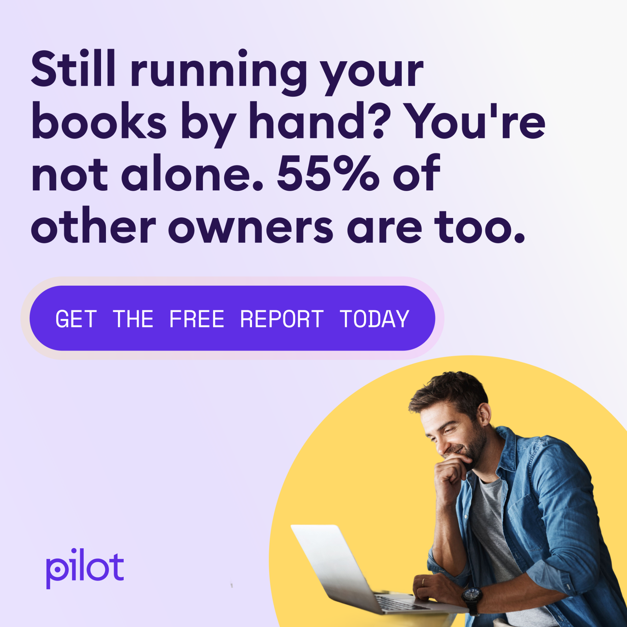 Pilot.com Facebook ad