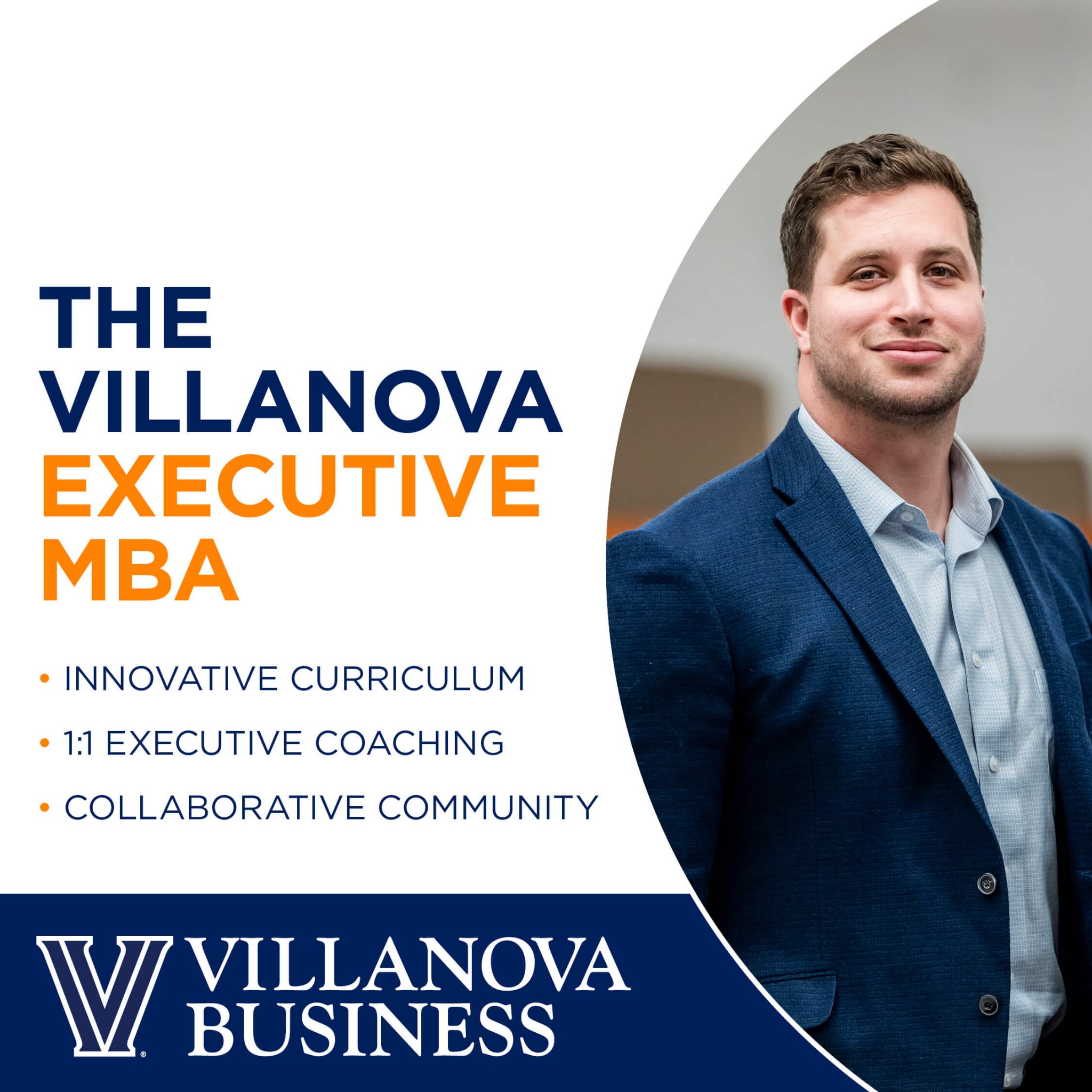 Villanova School of Business Facebook ad