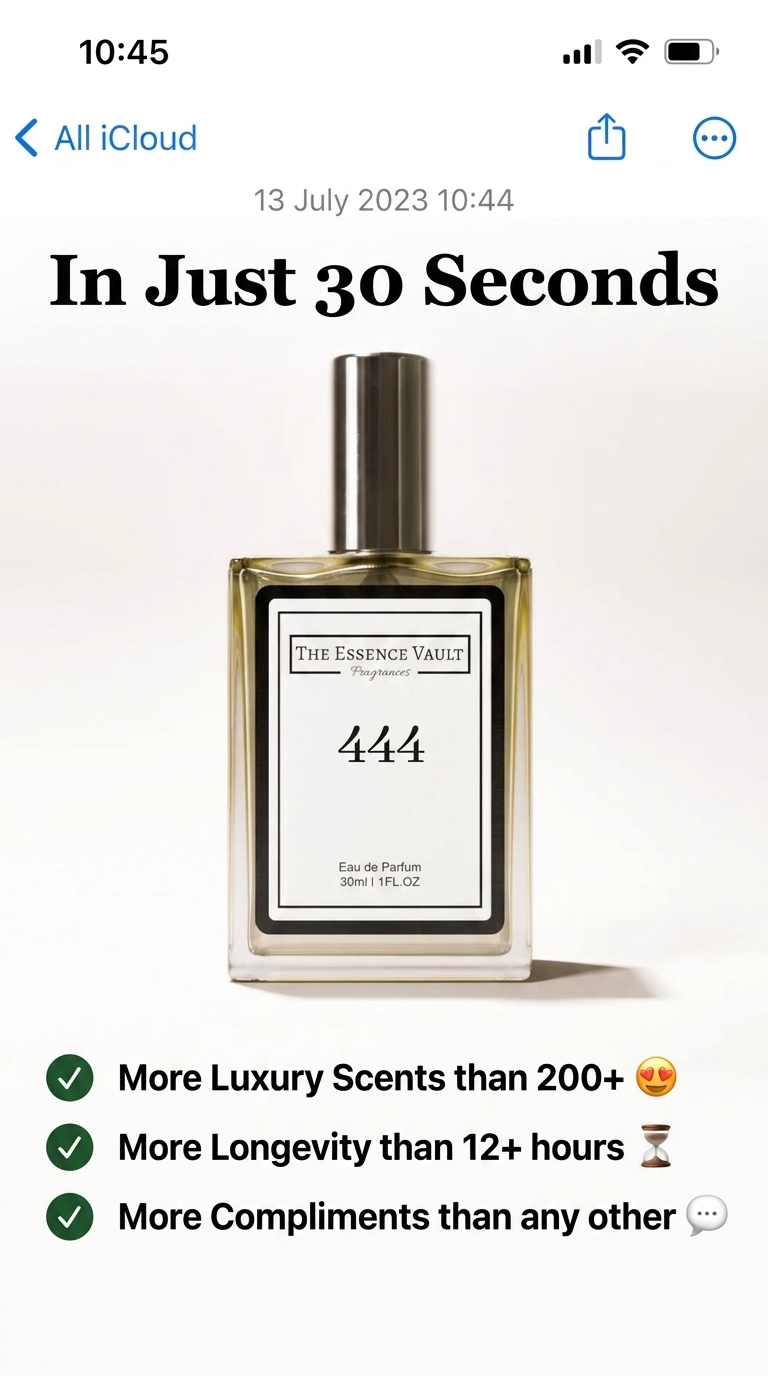 The Essence Vault Facebook ad