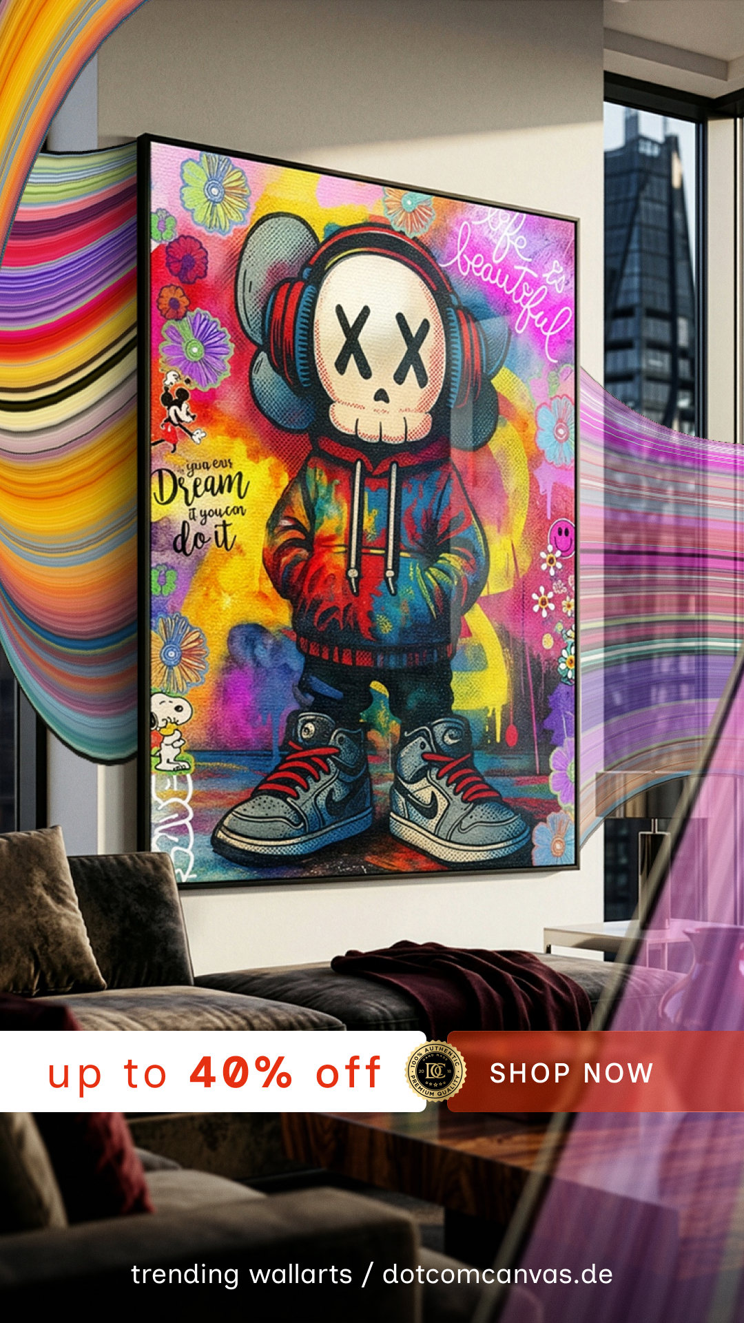 Dotcomcanvas Facebook ad