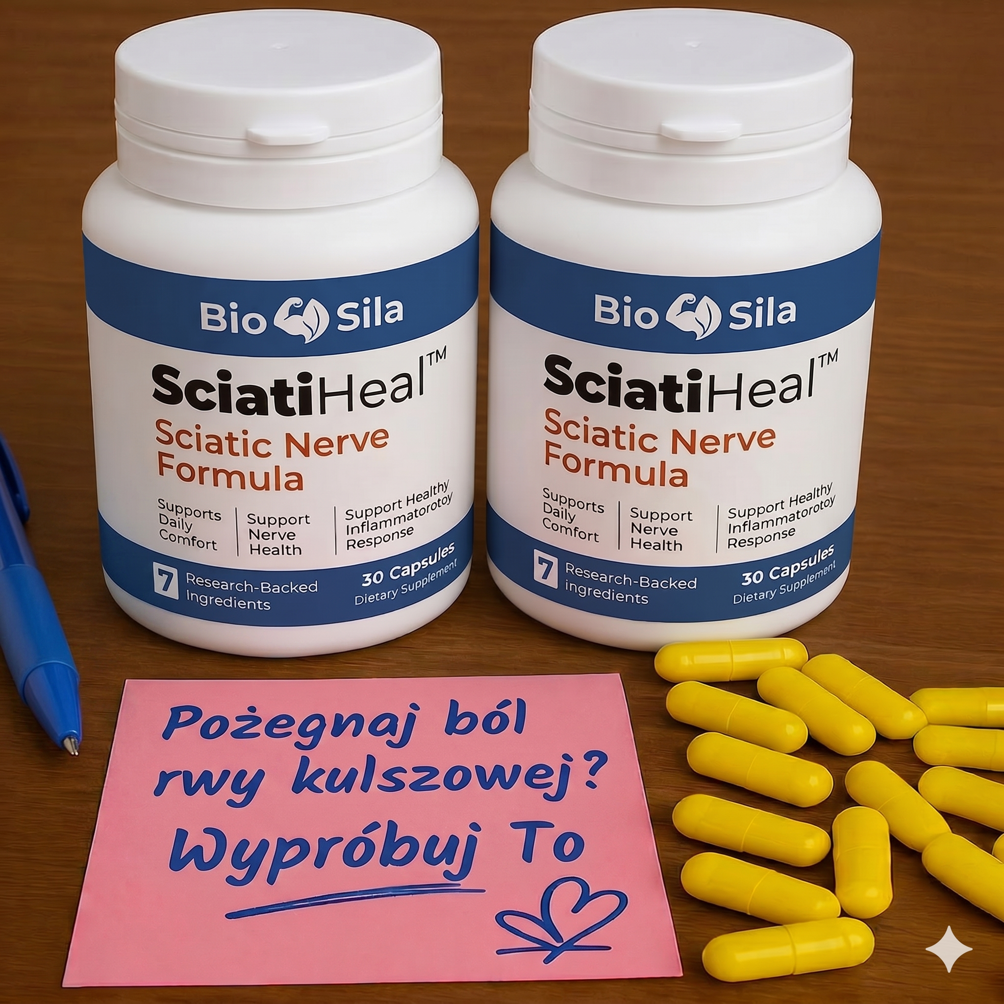 Pożegnaj Rwę Kulszową Facebook ad: Witamina nr 1 na rwę kulszową?