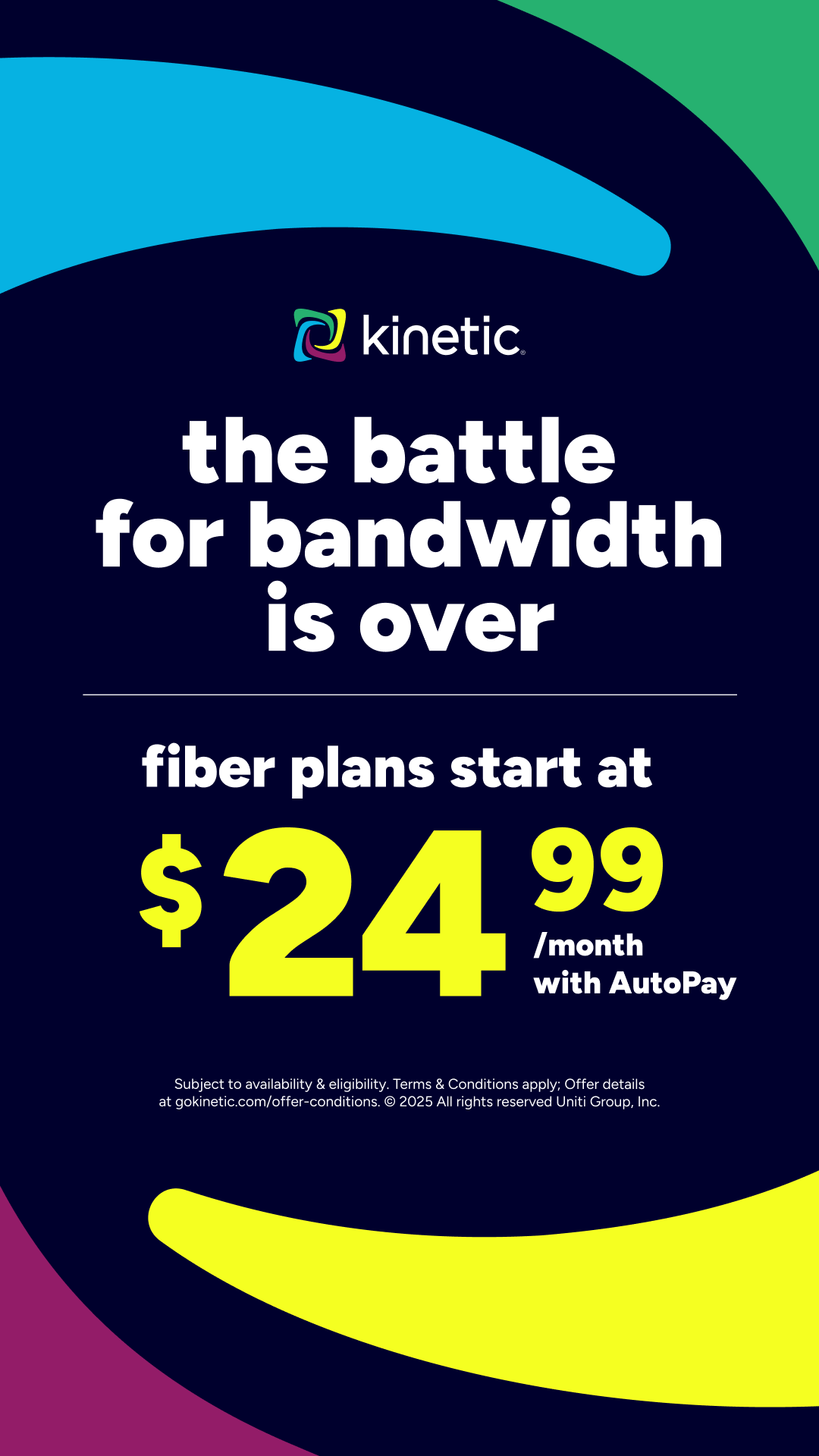 Kinetic Internet Facebook ad