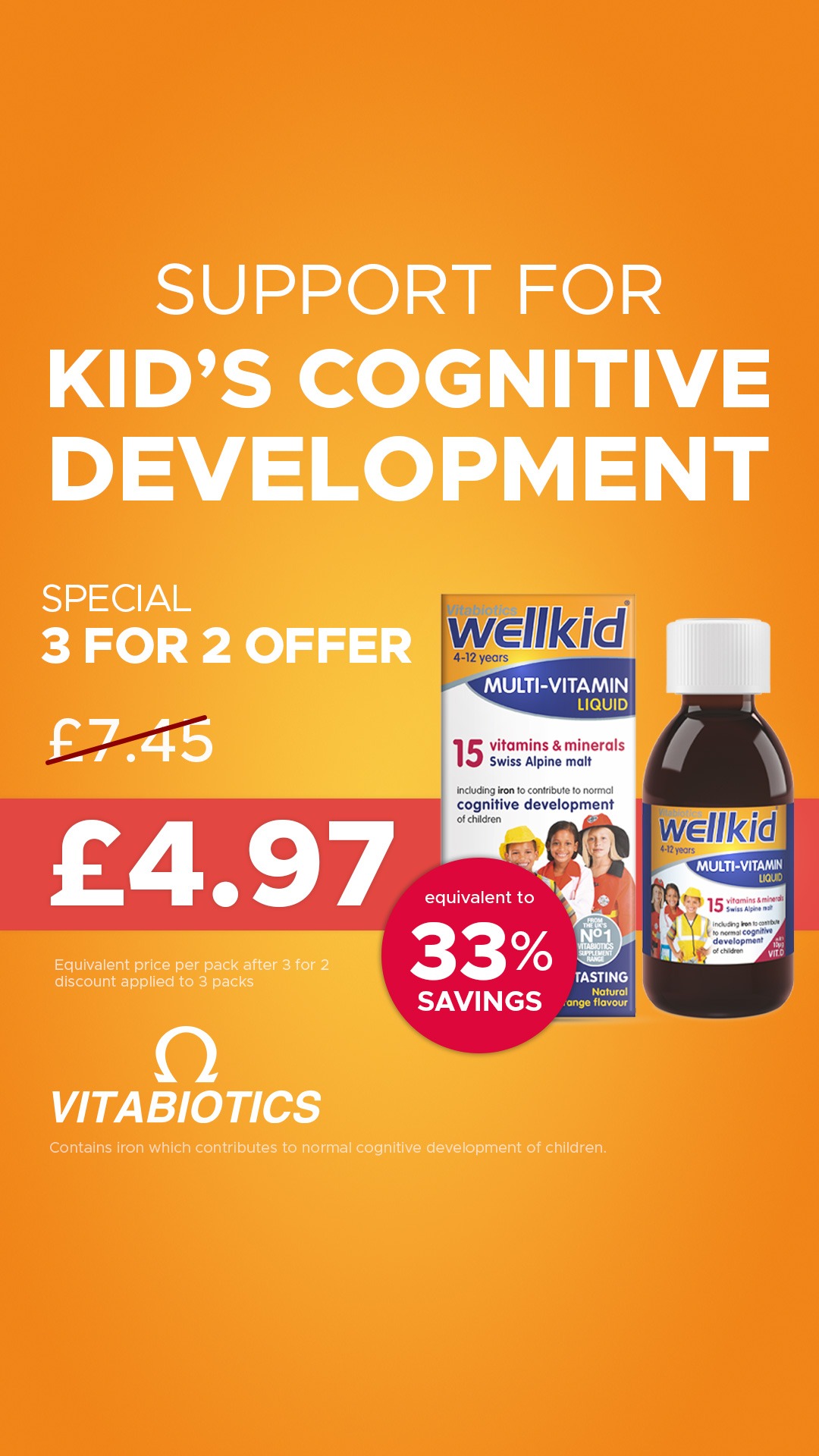 Vitabiotics Facebook ad