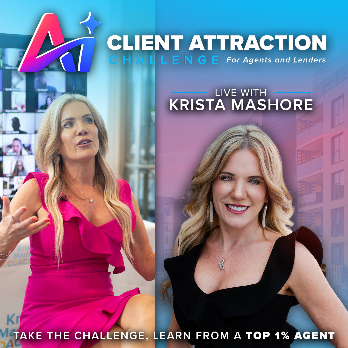 Krista Mashore Coaching Facebook ad