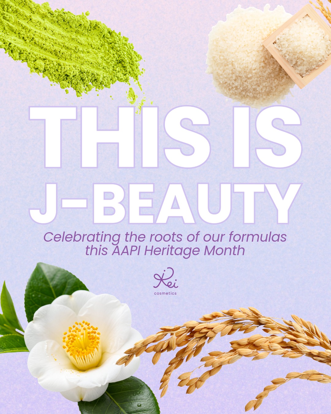 Rei Cosmetics Facebook ad: This AAPI Heritage Month, Rei Cosmetics is spotlighting…