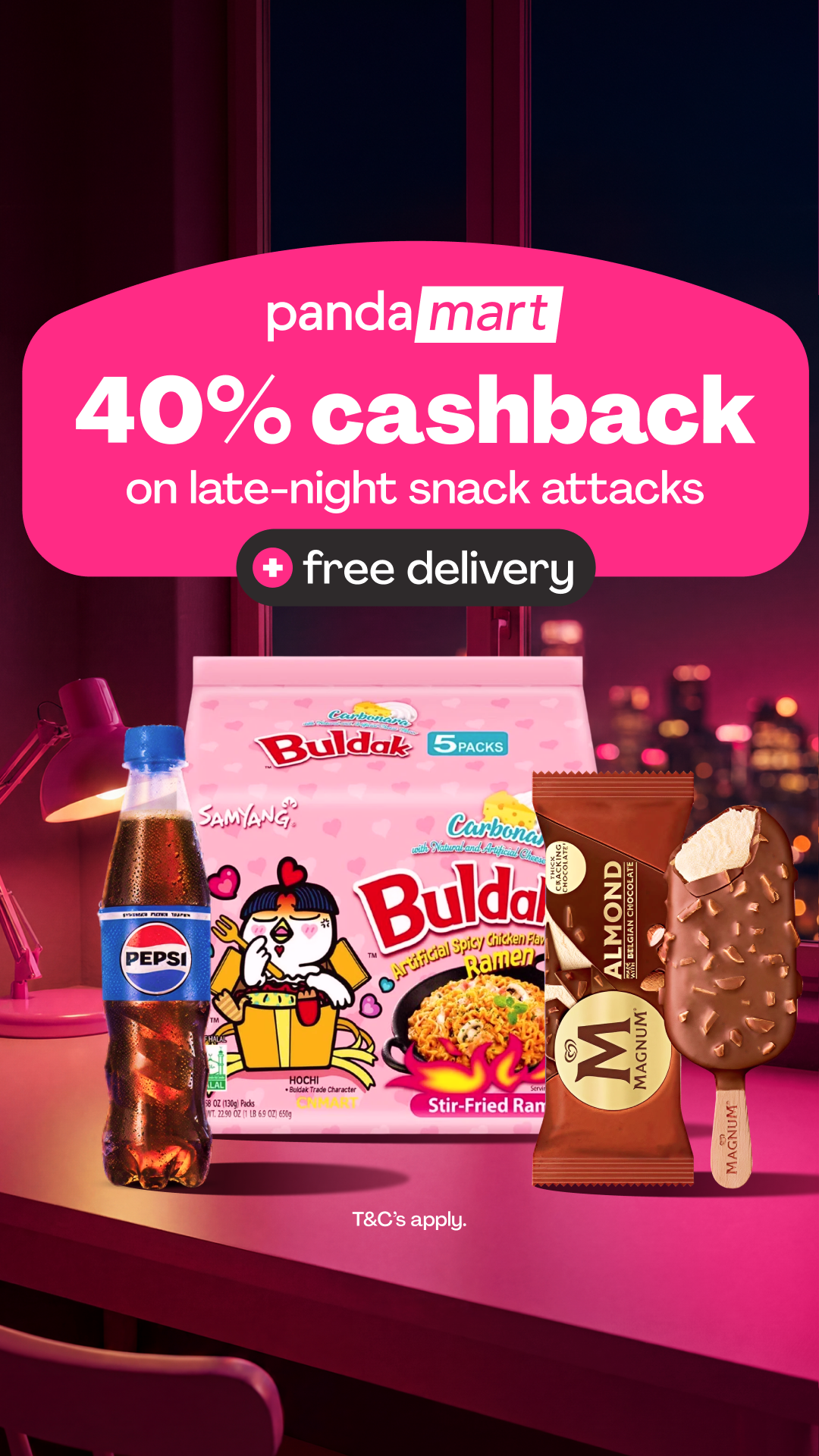 foodpanda Facebook ad