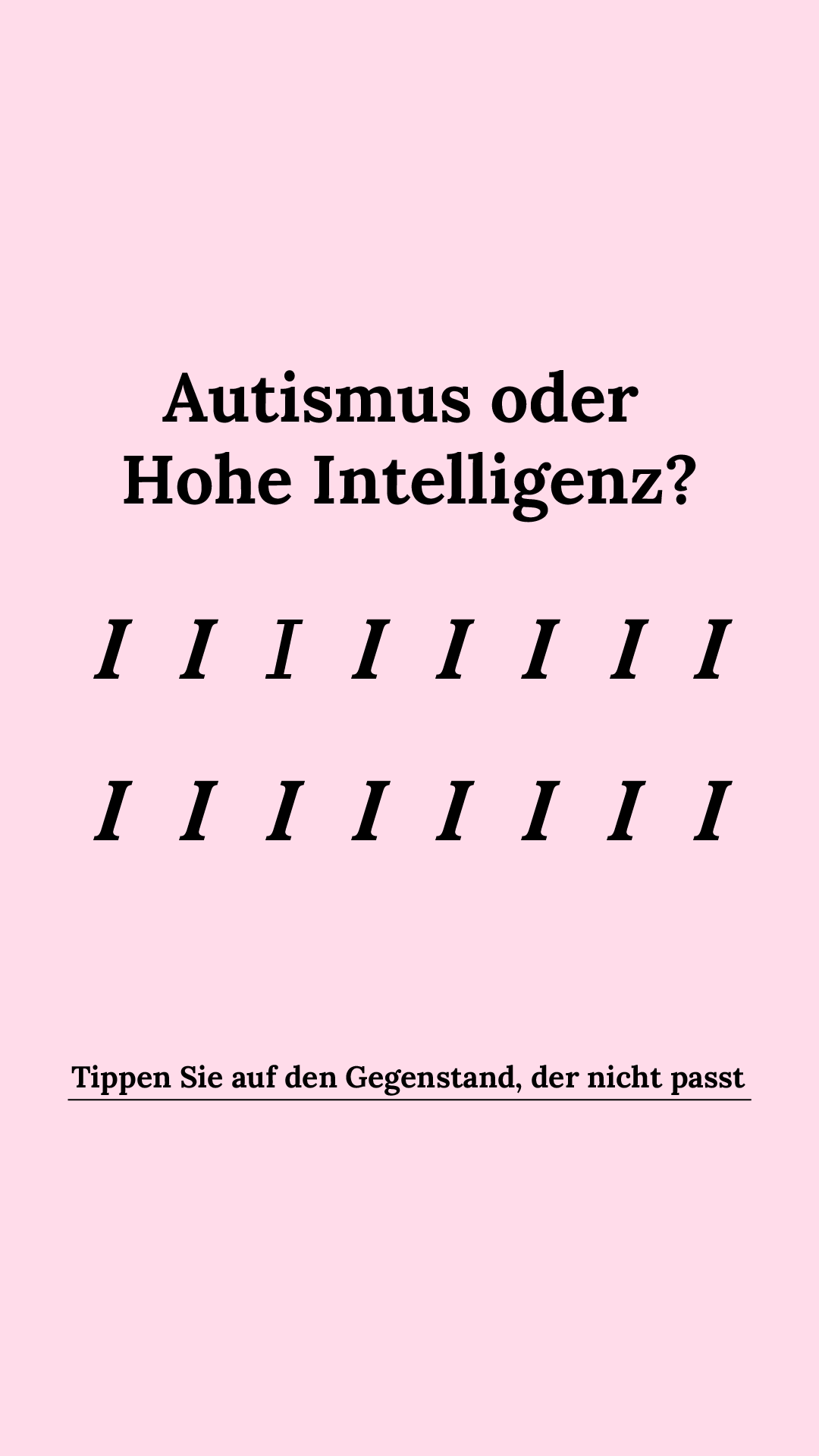 International Brain Test Facebook ad