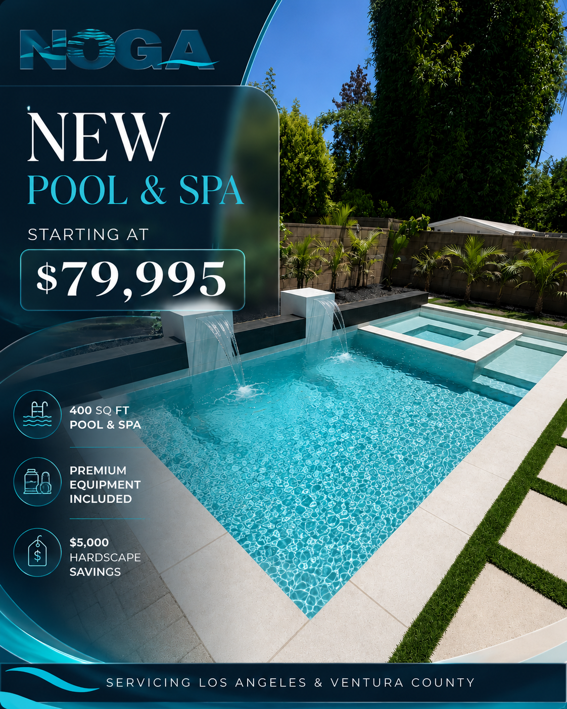Noga Pool and Spa Facebook ad