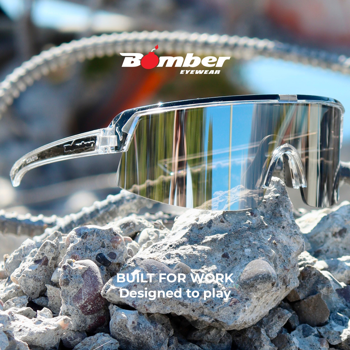 Bomber Eyewear Facebook ad