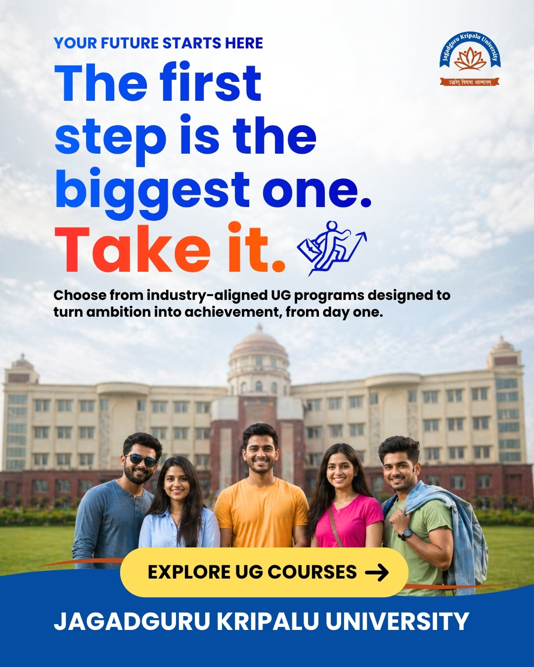Jagadguru Kripalu University - JKU Facebook ad