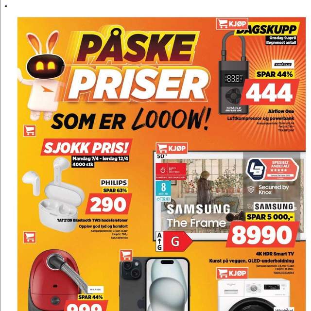 Tilbudmaskin.no Facebook ad: Alle aktuelle spesialtilbud samlet på ett sted Gå…
