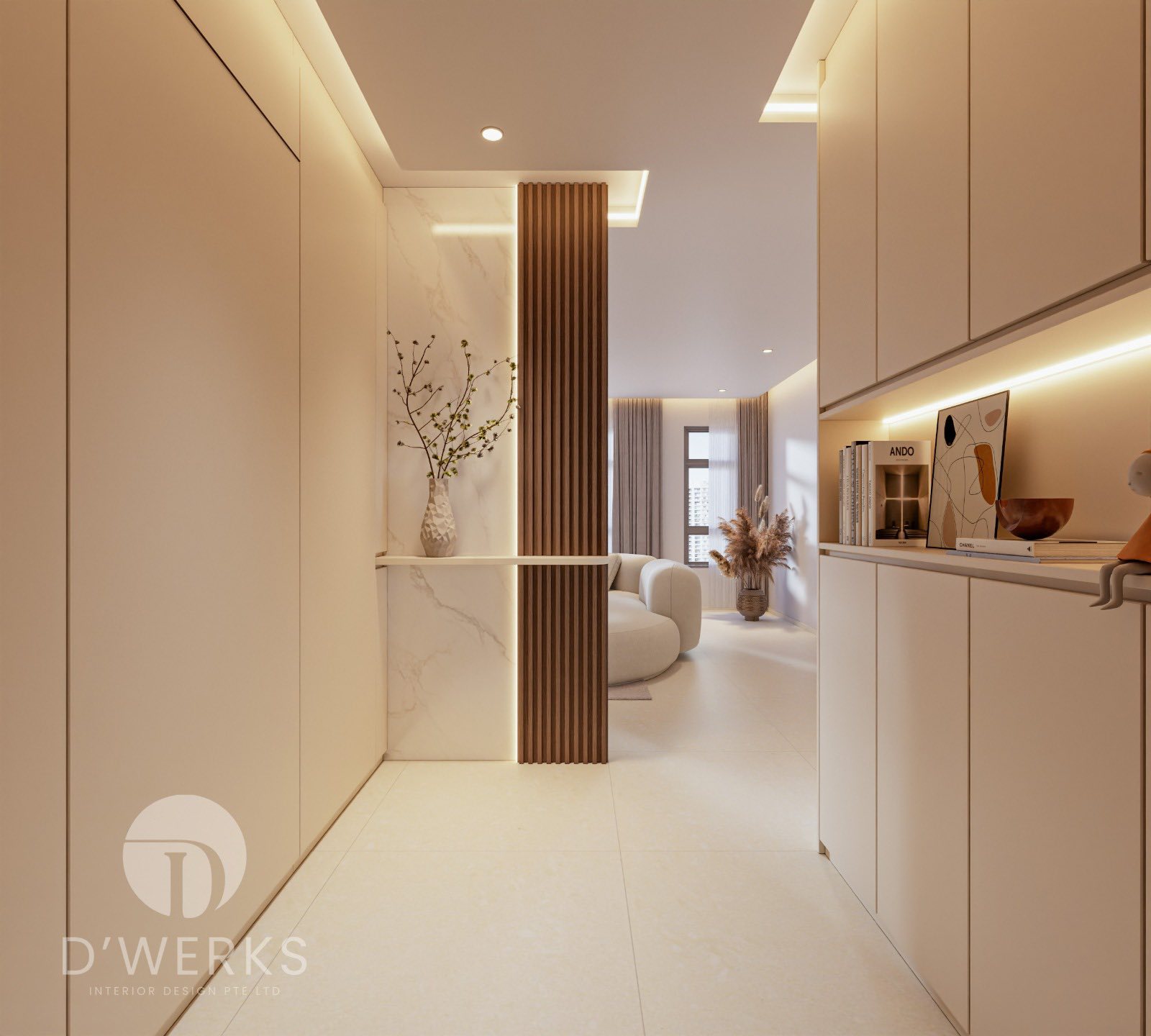 D'Werks Interior Design Pte Ltd Facebook ad: Most homeowners say they want a minimalist luxury…